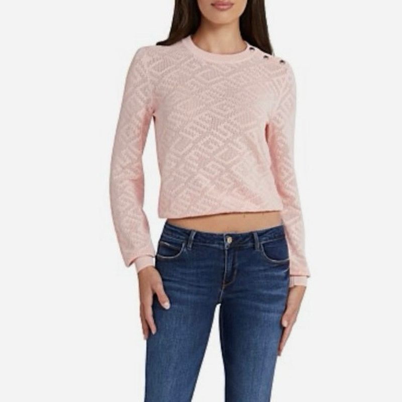 Guess Guess Paula Allover G Long Sleeve Logo Knit Sweater XL Y2K Size XL / US 12-14 / IT 48-50 - 1 Thumbnail