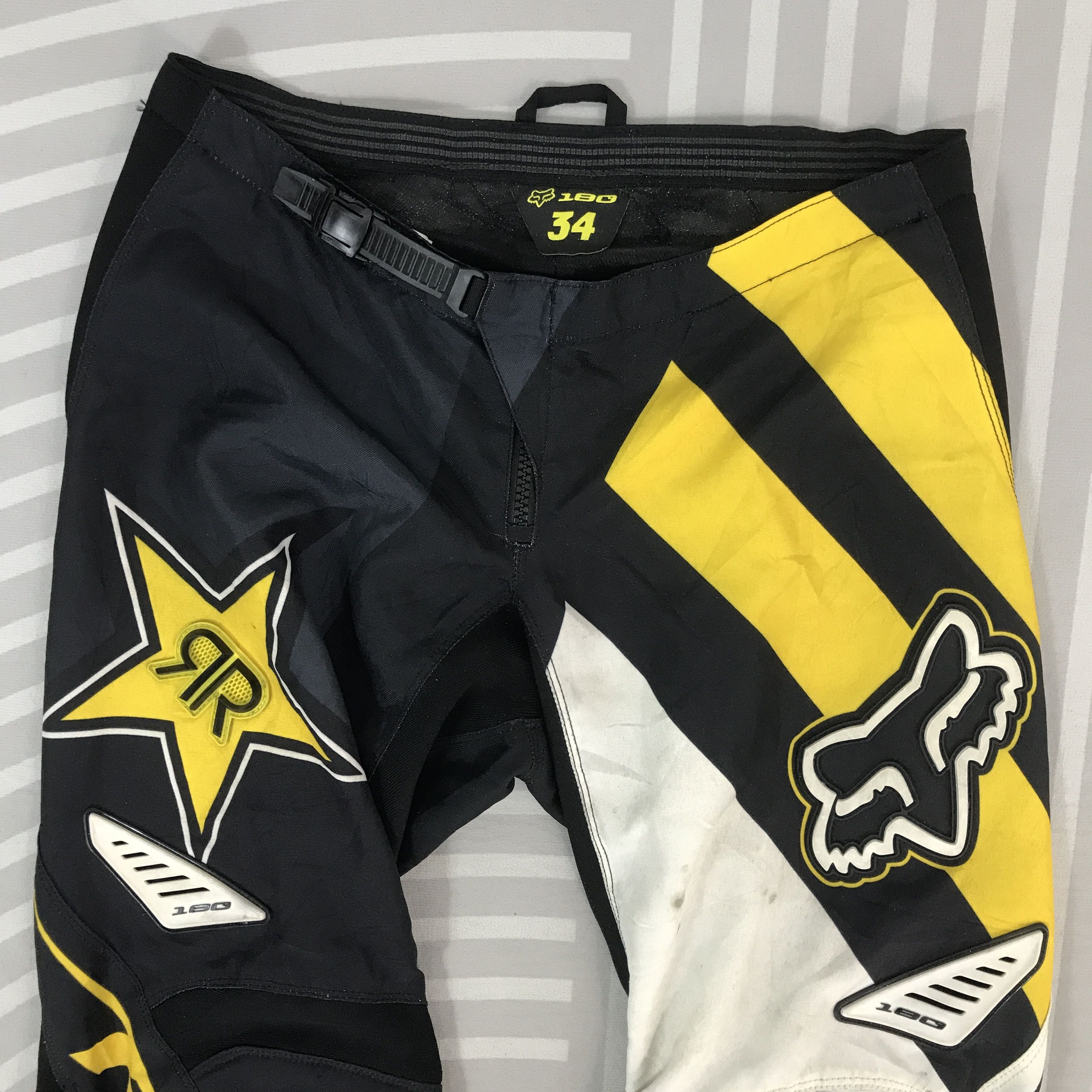 Fox Racing Vintage Fox Racing 180 racing biker Pants Size US 34 / EU 50 - 2 Thumbnail