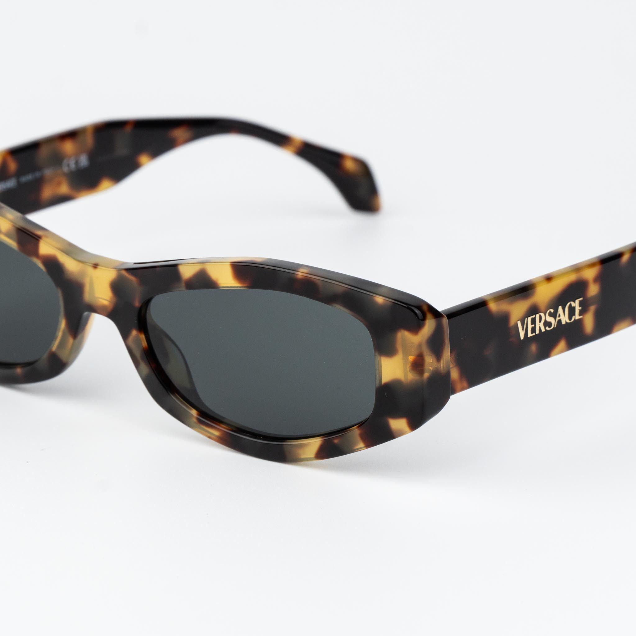 Versace Versace Women Sunglasses Oval VE4487 777/87 NEW AUTHENTIC Size ONE SIZE - 5 Thumbnail