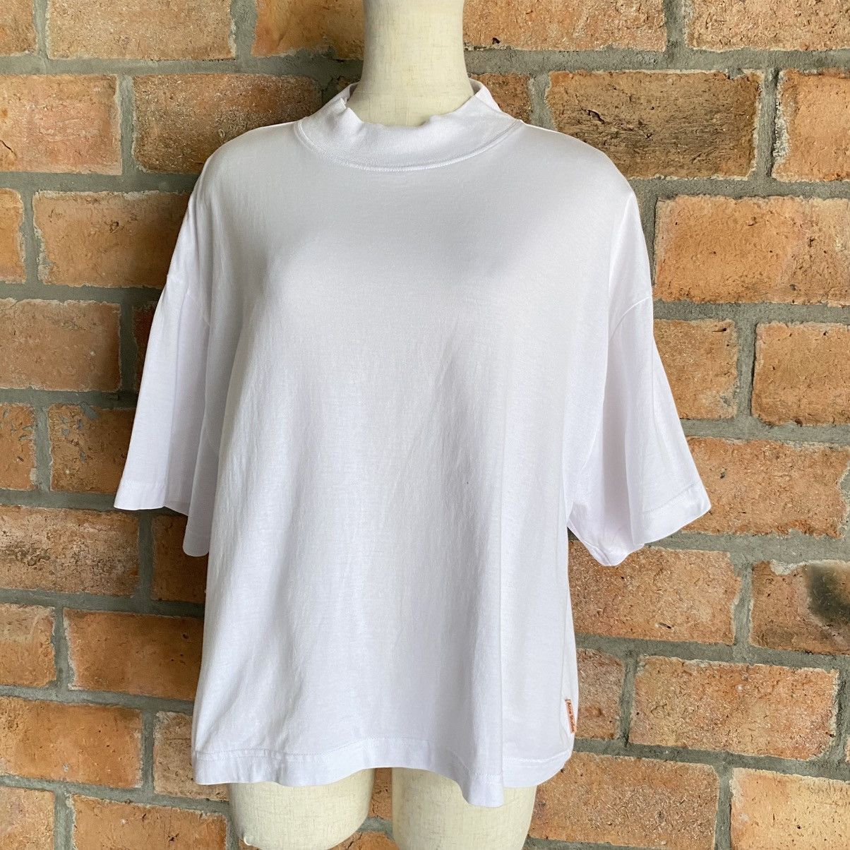 Acne Studios White Short-Sleeve T-Shirt