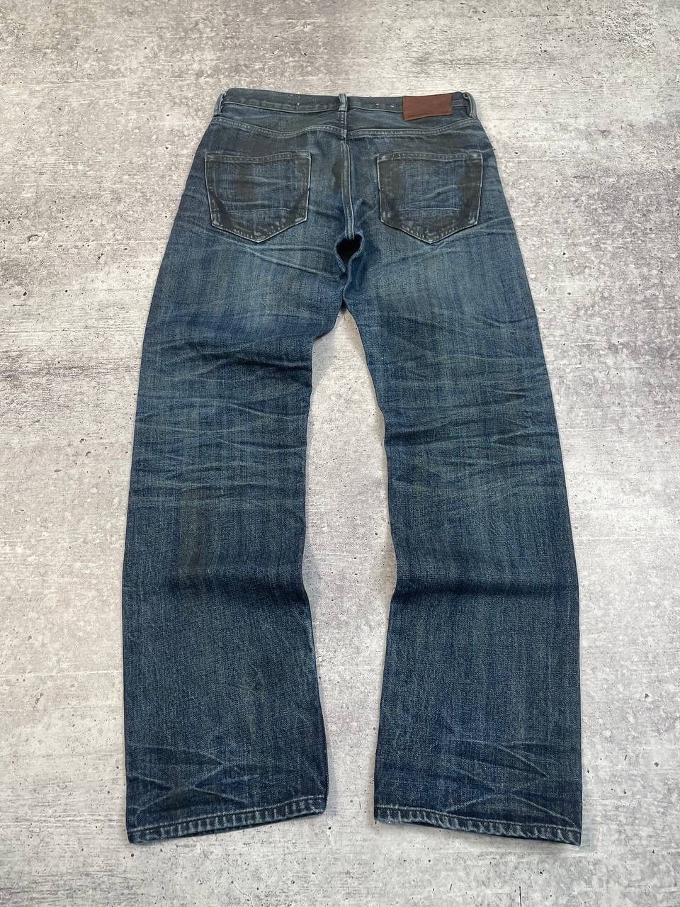 Allsaints Vintage Allsaints Japan Denim Selvage Jeans Painted Y2K Size US 30 / EU 46 - 7 Thumbnail