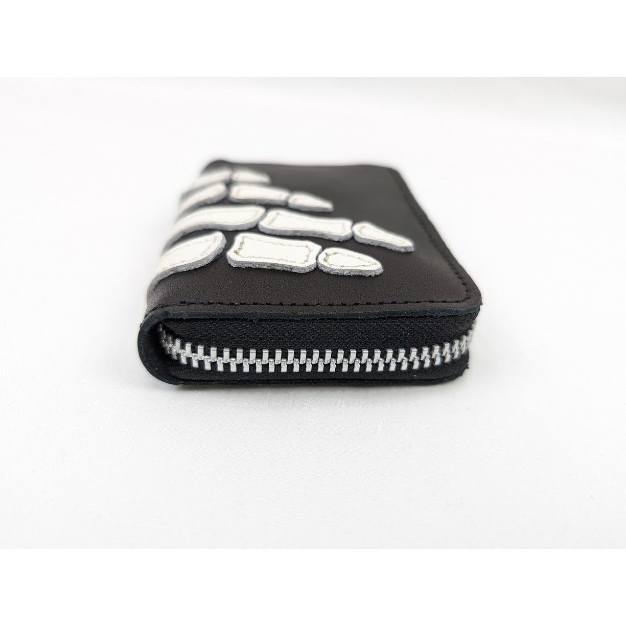 Kapital Kapital Zip Wallet Black/White Size ONE SIZE - 8 Thumbnail