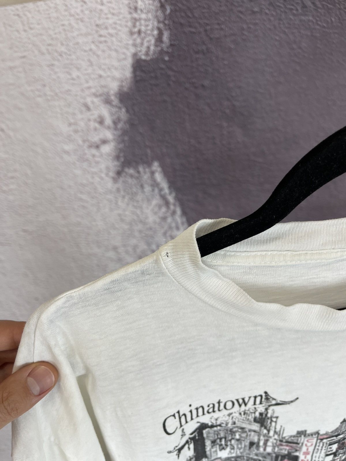 Vintage San Francisco Chinatown vintage 90s big logo tee shirt Size US L / EU 52-54 / 3 - 8 Thumbnail