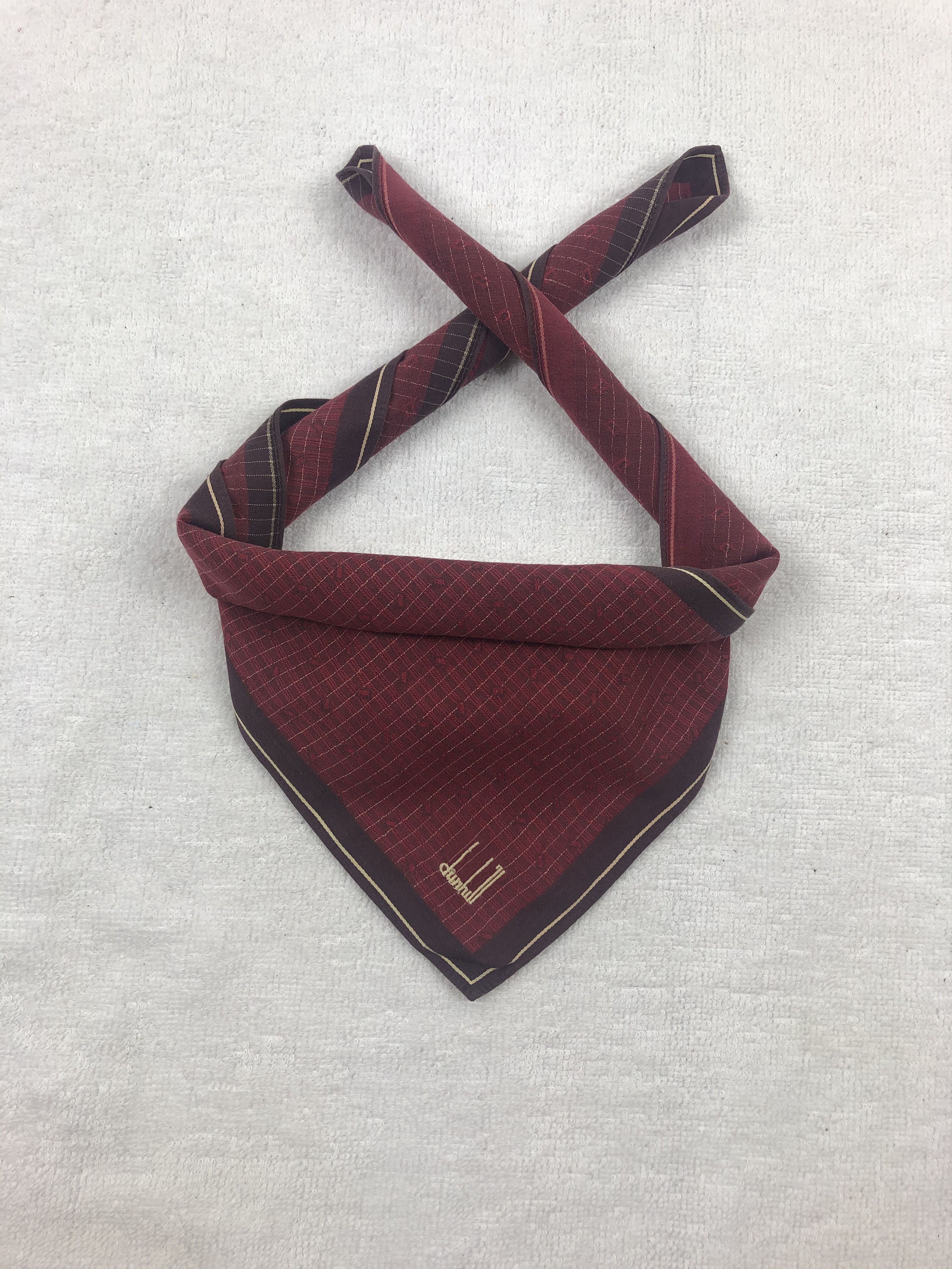 Alfred Dunhill × Vintage Alfred Dunhill Handkerchief / Bandana / Neckerchief Size ONE SIZE - 1 Thumbnail