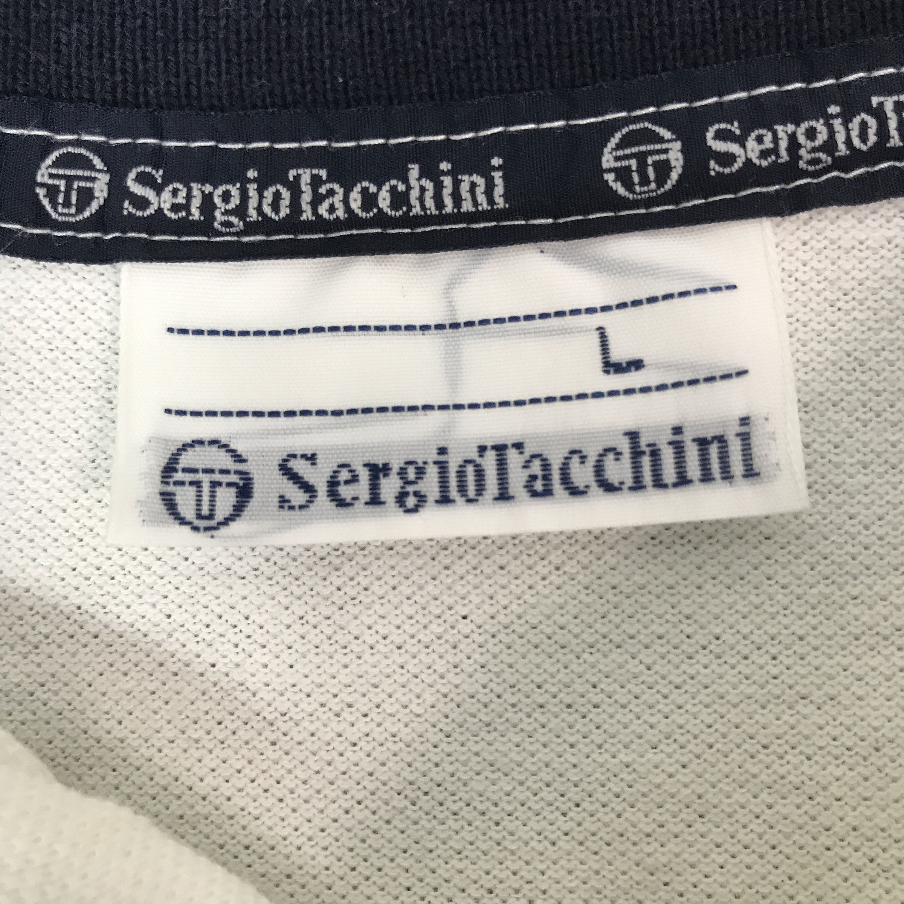 Sergio Tacchini Vtg sergio tacchini Sportwear Polo t-shirt Size US L / EU 52-54 / 3 - 7 Thumbnail
