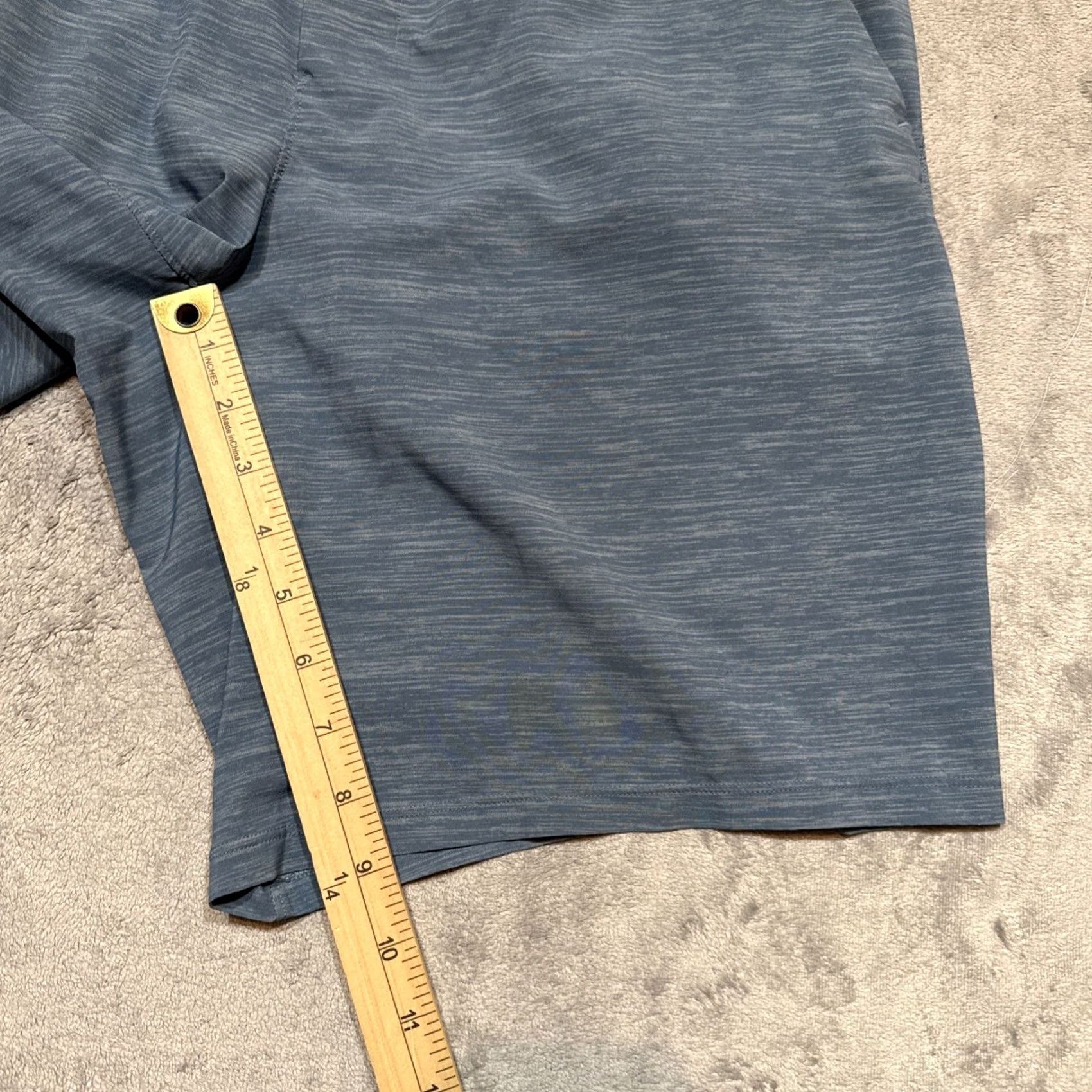 Lululemon Lululemon Pace Breaker Shorts Mens Medium Blue Lined Performance 9" Casual Gym - Athletic Shorts, Men, Regular, Blue, 9 Inseam Size US 31 - 5 Thumbnail
