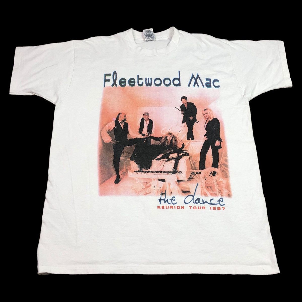 Image of Band Tees x Fruit Of The Loom Vintage 1997 The Dance Fleetwood Mac Tour Shirt Adult Xl, Men's