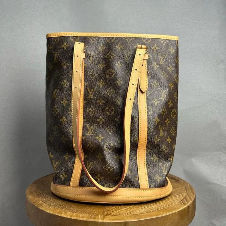 Louis Vuitton Louis Vuitton Monogram Bucket Bag Large -2505 Size ONE SIZE - 2 Thumbnail
