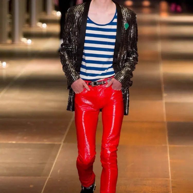 Saint Laurent Paris Saint Laurent Paris by Hedi 14SS Runway Western Style Belt- Size ONE SIZE - 8 Thumbnail