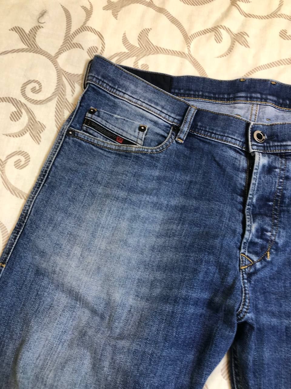 Diesel Diesel Mens Jeans Tepphar Slim Adult Skinny Denim Size US 34 / EU 50 - 11 Thumbnail