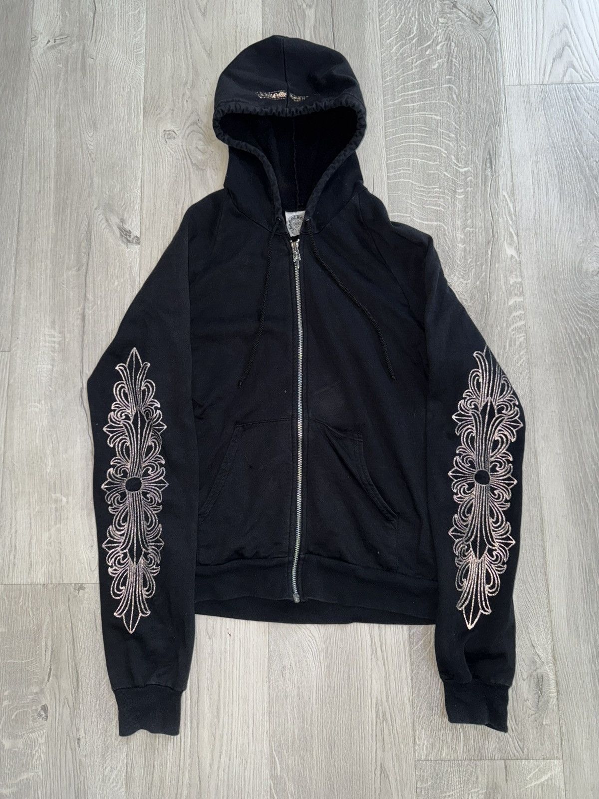 Chrome Hearts Chrome Hearts 3M Reflective Dagger Hoodie Size US S / EU 44-46 / 1 - 2 Thumbnail