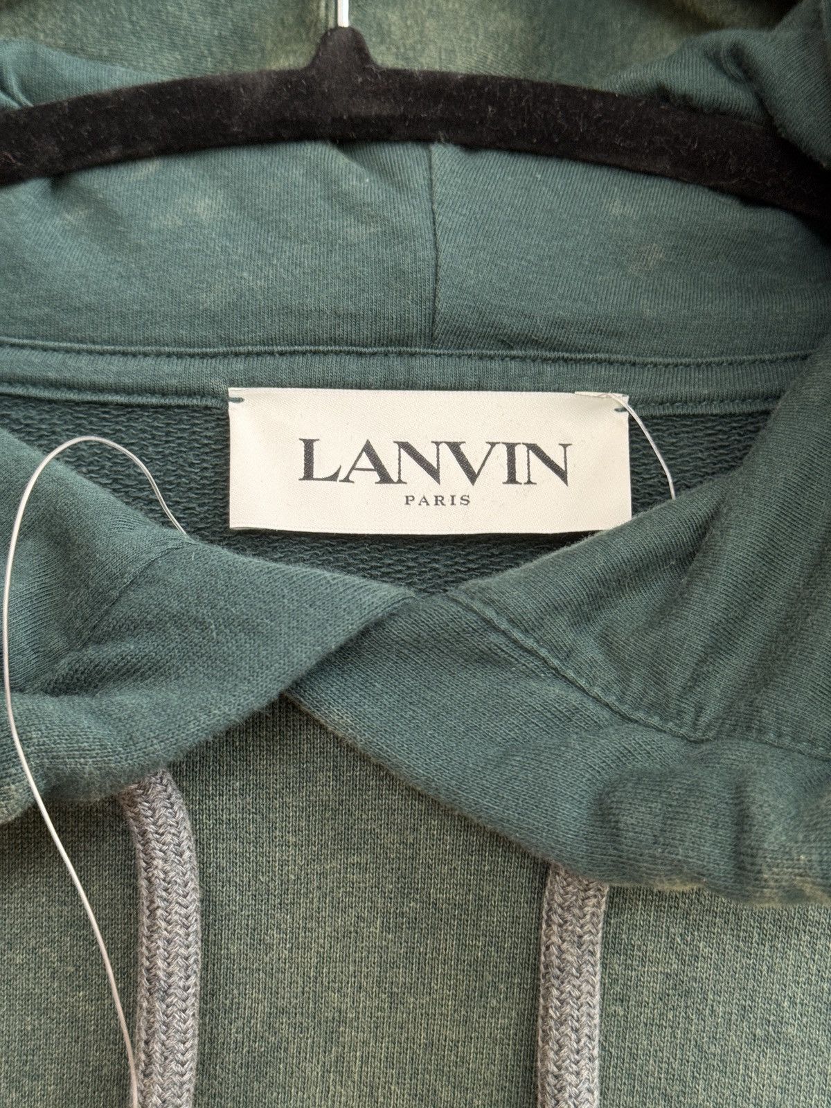 Gallery Dept. × Lanvin Gallery Dept x Lanvin Distressed, Repaired, Painter’s Hoodie Size US XL / EU 56 / 4 - 5 Thumbnail