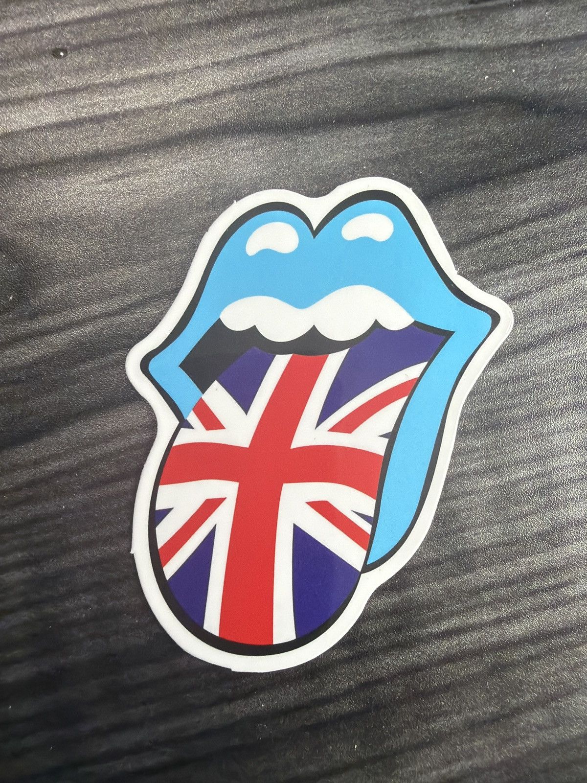 The Rolling Stones The Rolling Stones British Flag Lips And Tongue Sticker Size ONE SIZE - 1 Thumbnail