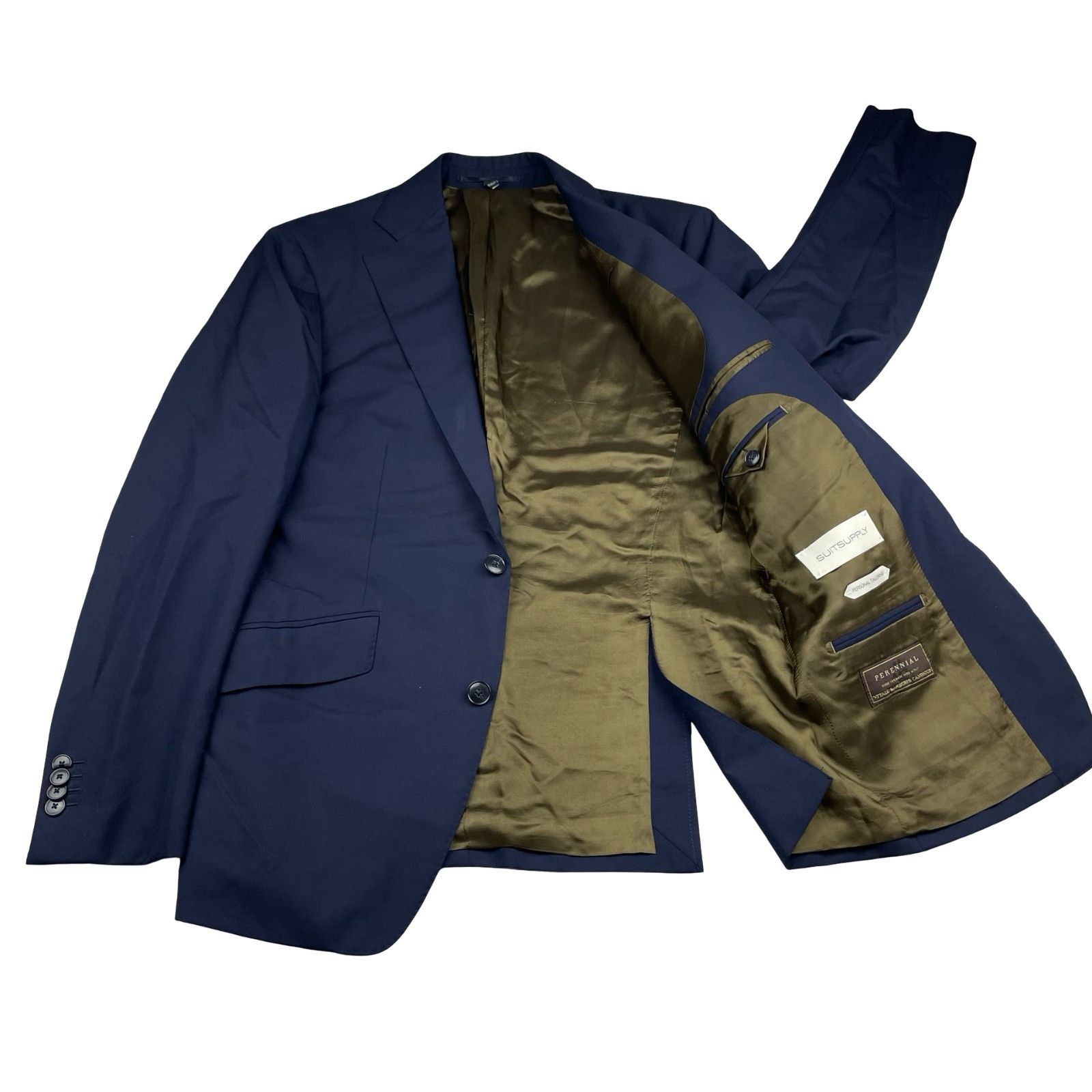 Suitsupply Suitsupply Men's Lazio Super 110's 100% Wool 2-Button Blazer Size 36S - 3 Thumbnail