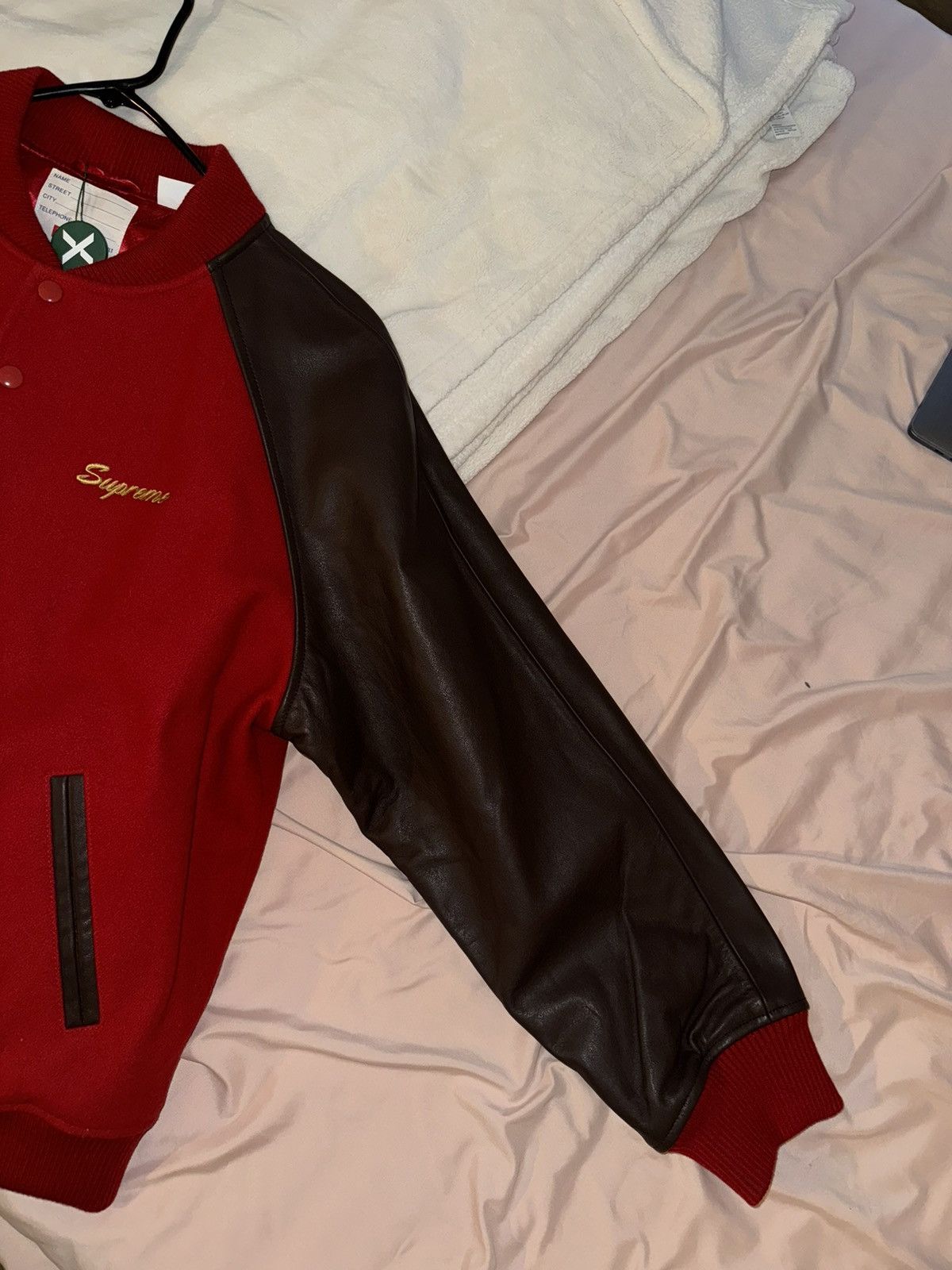 Supreme Supreme AEON Flux Varsity Jacket Size US L / EU 52-54 / 3 - 13 Thumbnail