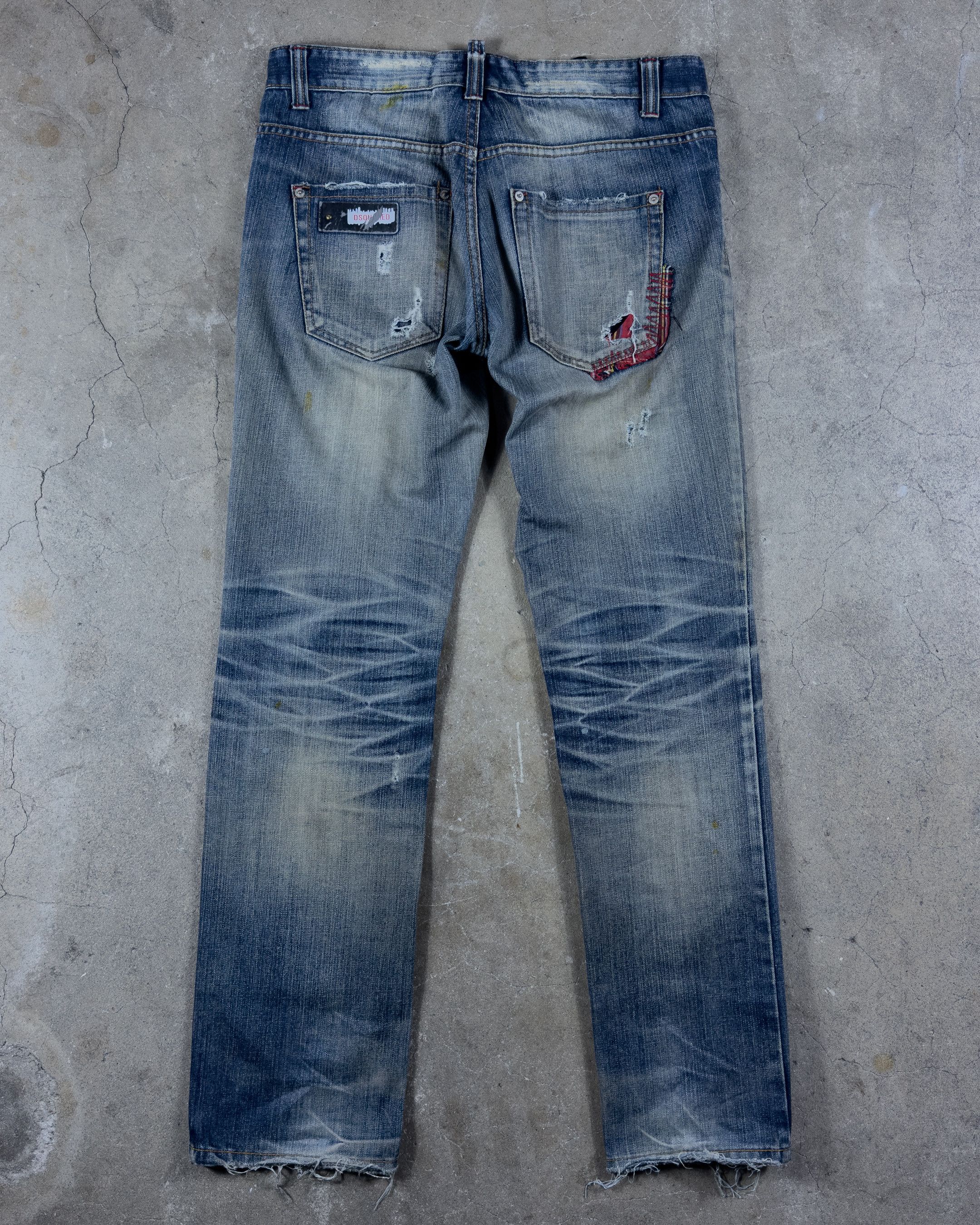 image of Dsquared2 Dsquared Vintage Mudwash Denim, Men's (Size 33)