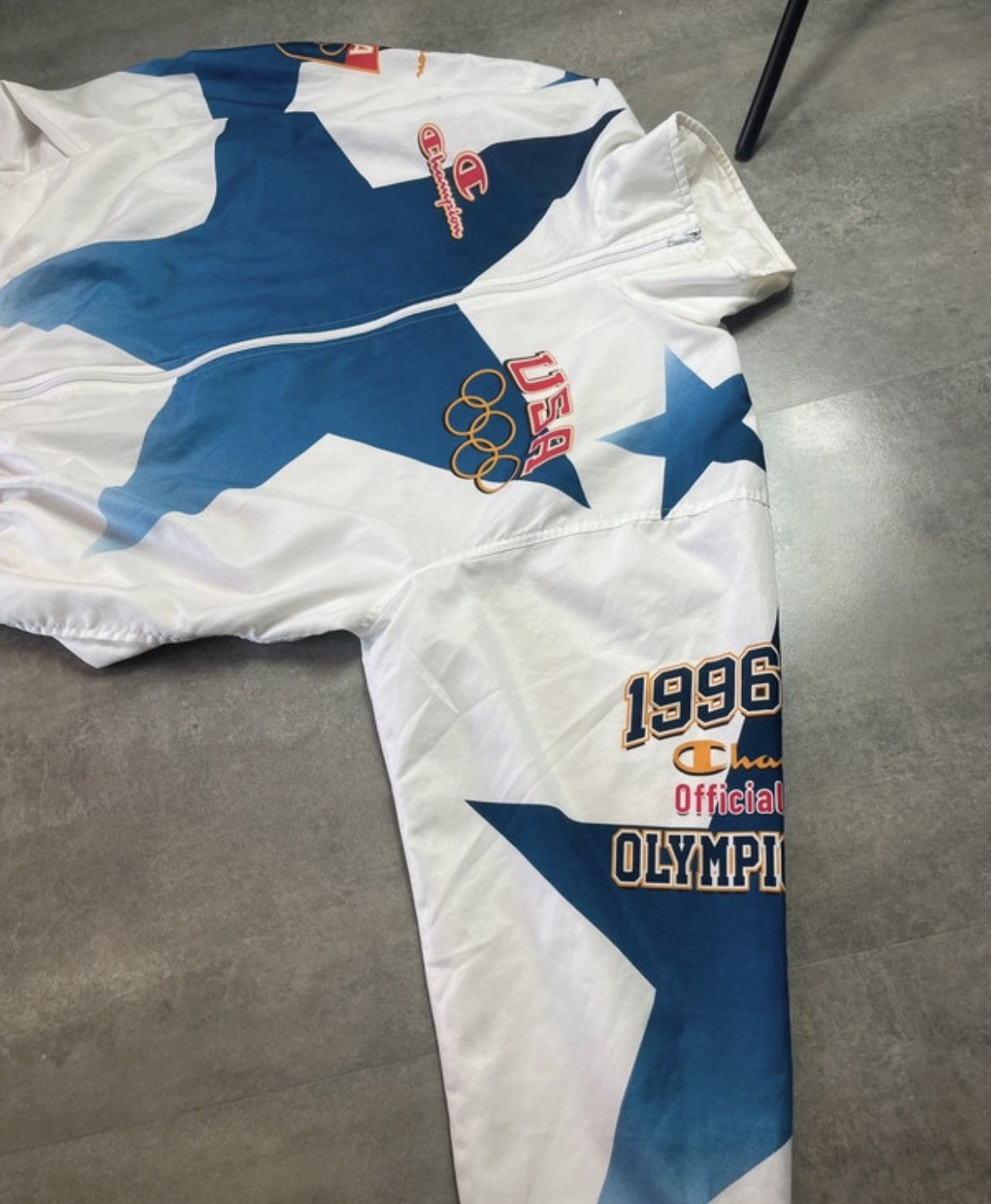 Champion Vintage 1996 USA Olympic Team Champion Jacket Size L Atlanta Size US L / EU 52-54 / 3 - 6 Thumbnail