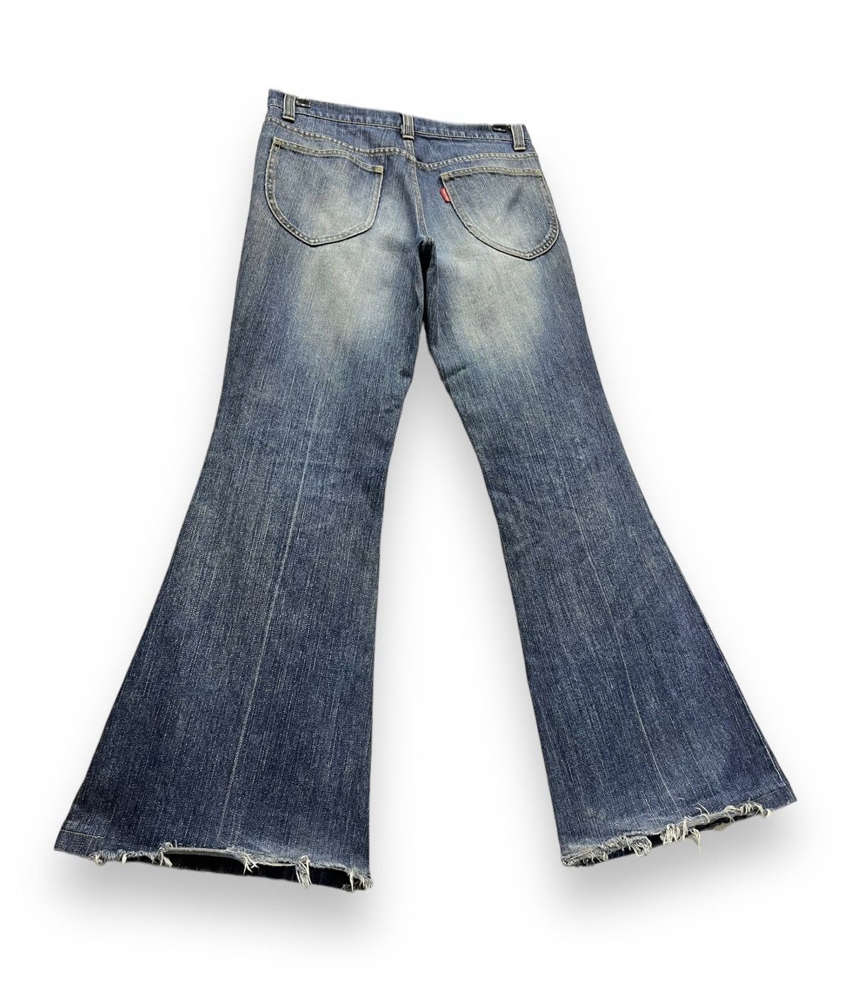 🔥SICK 90's TORNADO MART Natural Worn-Out Thrashed Flared 💥