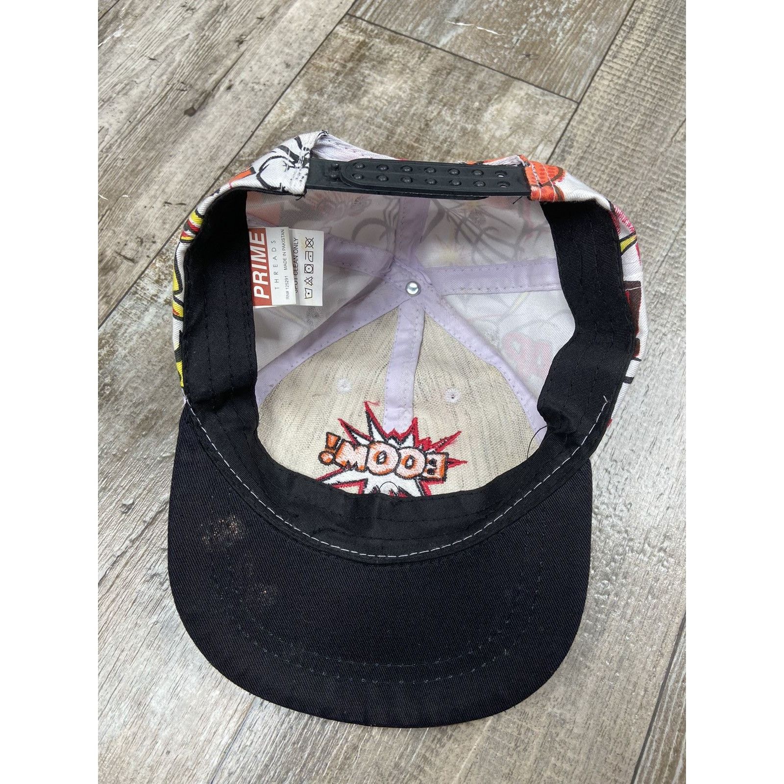 Japanese Brand × Vintage Crazy Comic Cartoon All Over Print Embroidered SnapBack Hat Size ONE SIZE - 3 Thumbnail