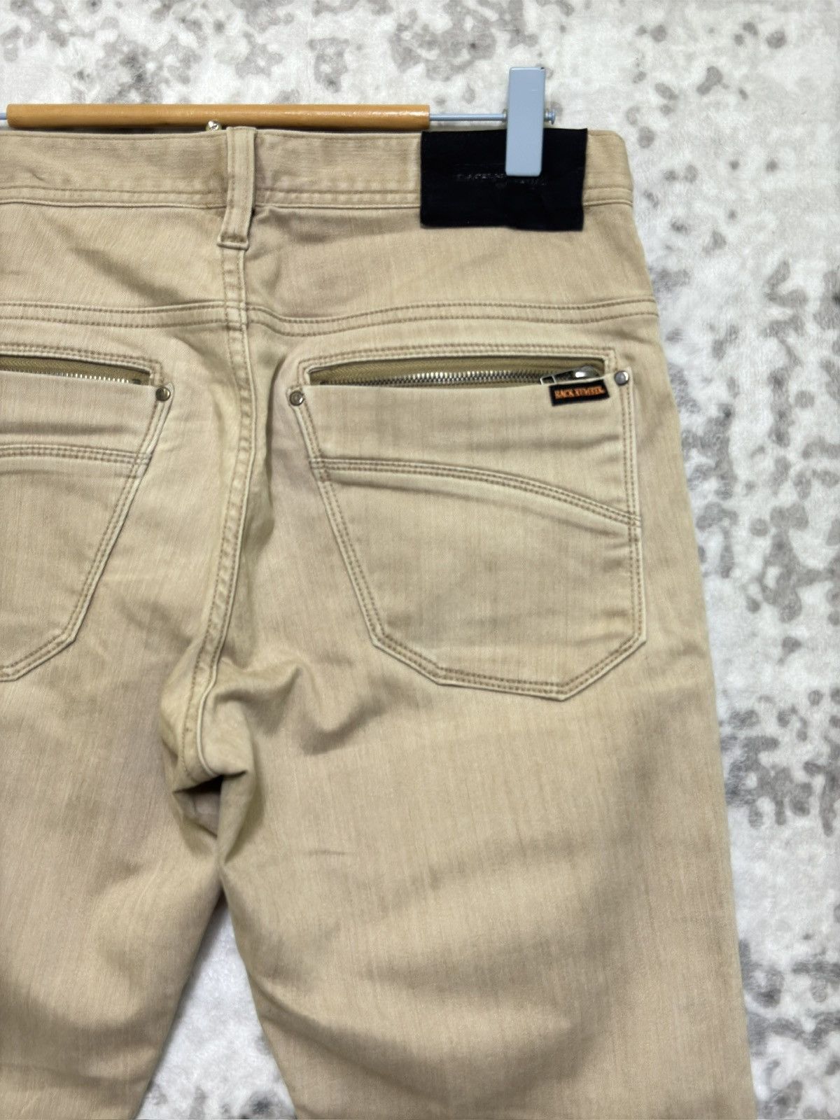 Japanese Brand Vintage BACK NUMBER Zipper Bush Pants Size US 30 / EU 46 - 9 Thumbnail