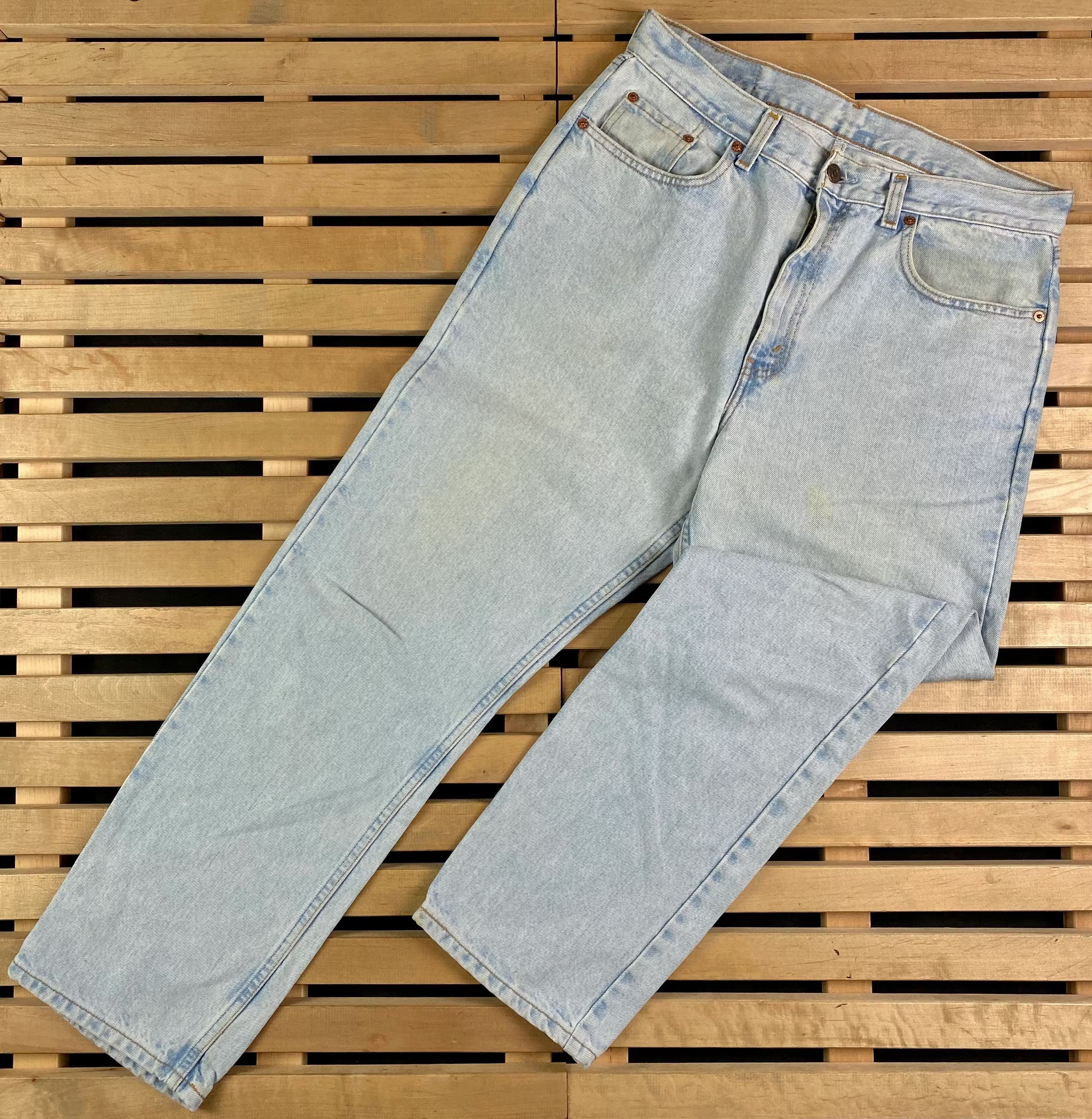 Levi's × Levi's Vintage Clothing × Vintage Mens Jeans Denim Levis 615 Vintage Size 33 Size US 33 - 1 Thumbnail
