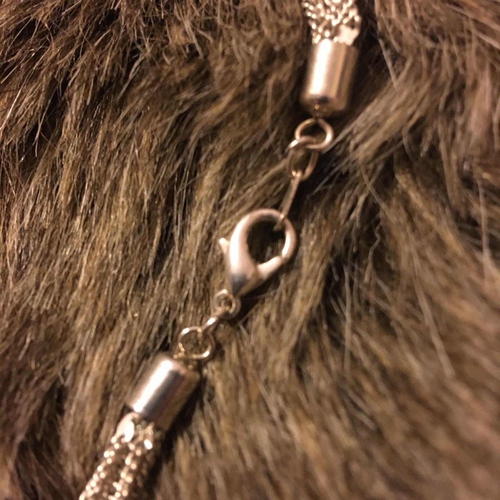 Jewelry Multi strand silver sparkle chain necklace Size ONE SIZE - 8 Thumbnail