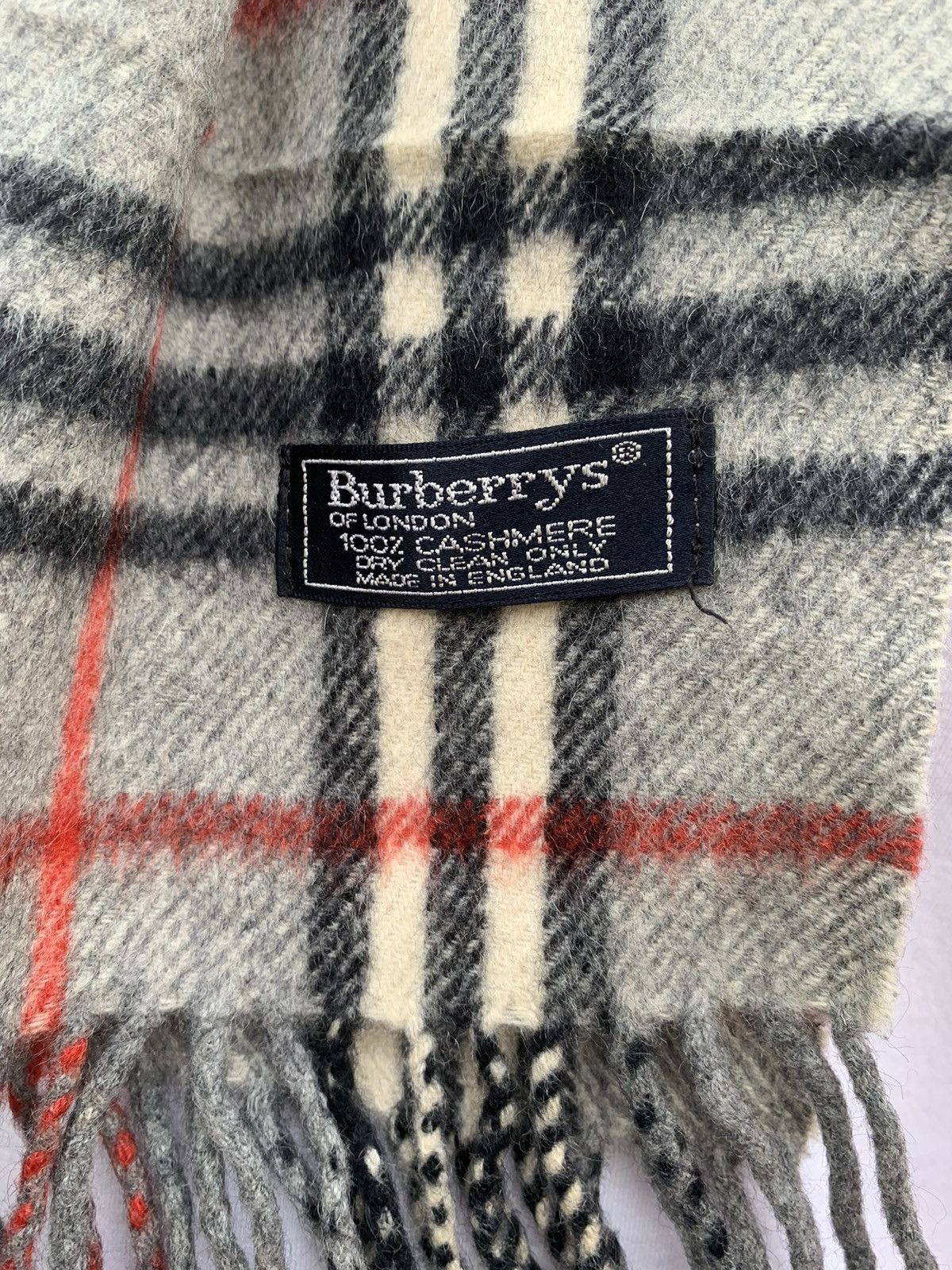 Burberry × Designer Vintage Buberry Scaff wool Size ONE SIZE - 5 Thumbnail