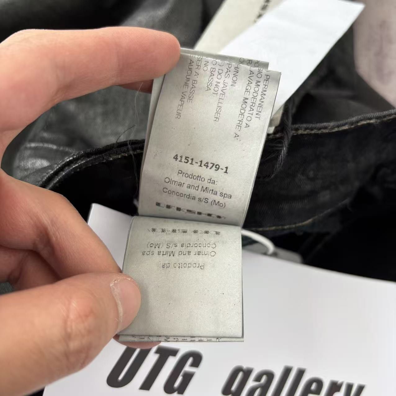 Rick Owens Drkshdw Rick Owens DRKSHDW Waxed Kilted Detroit Denim Jeans *NWTG Size US 34 / EU 50 - 11 Thumbnail