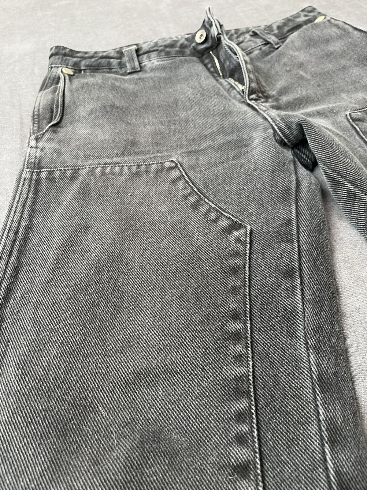 Other Flâneur Black Carpenter Straight Jeans Size US 32 / EU 48 - 4 Thumbnail