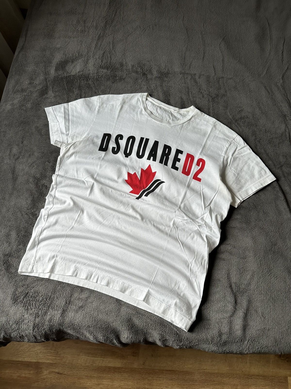 Dsquared2 × Japanese Brand DSQUARED2 TEE LOGO RED Size US M / EU 48-50 / 2 - 1 Thumbnail