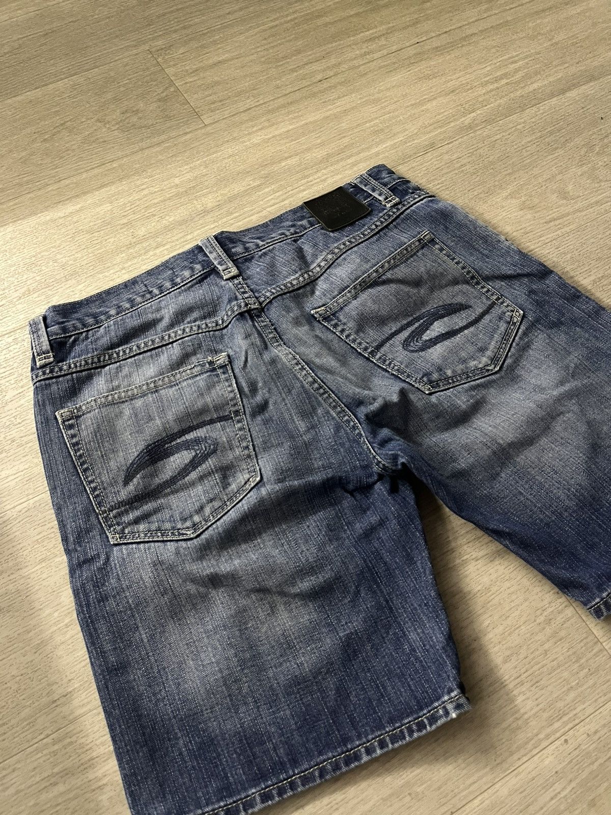 Rip Curl Rip Curl Vintage Big Logo Sk8 Skate Drip Swag Denim Shorts Size US 34 / EU 50 - 2 Thumbnail