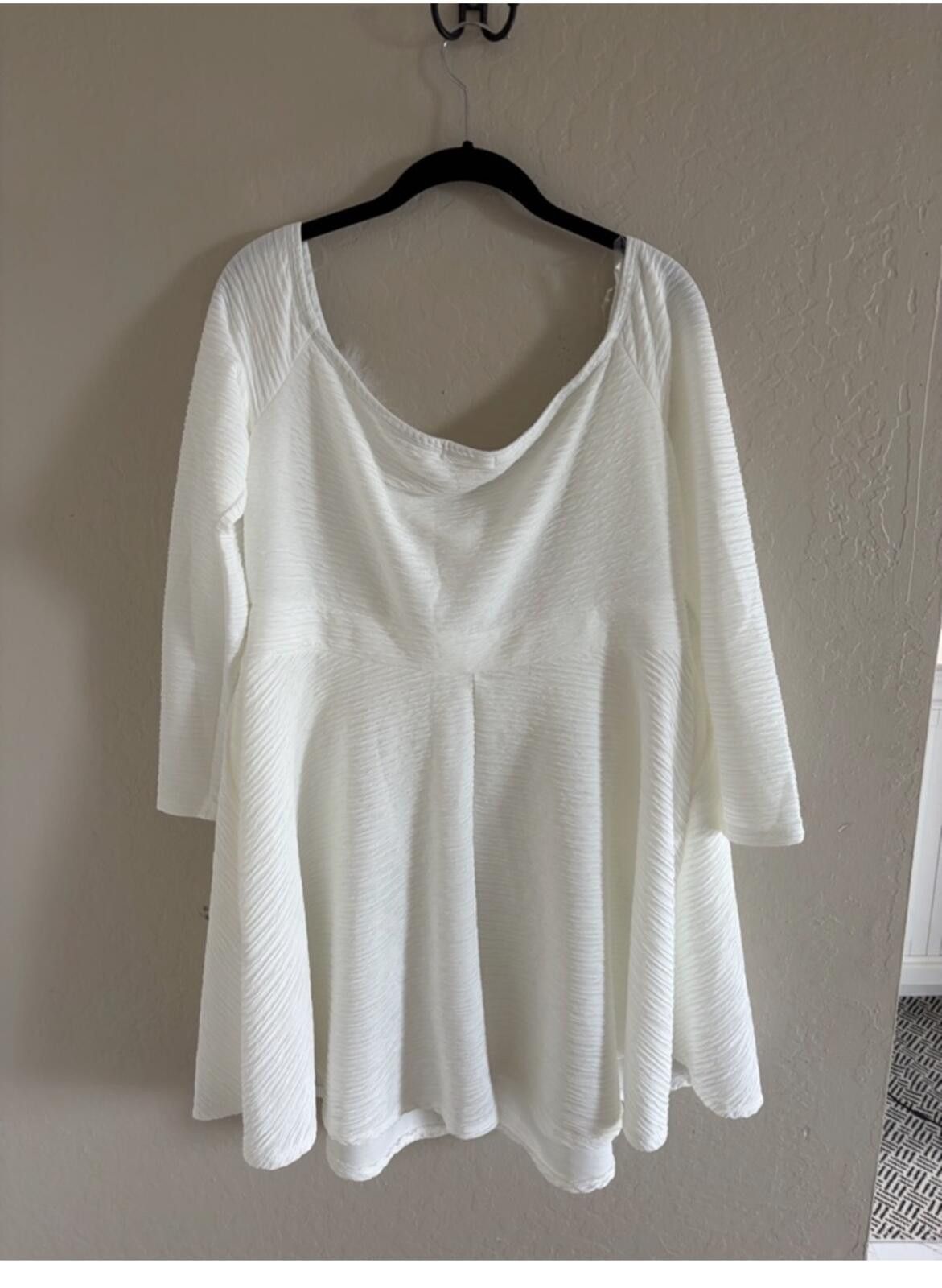 Other Curvy Sense scoop -Neck Mini Dress Size XXL / US 16-18 / IT 52-54 - 5 Thumbnail