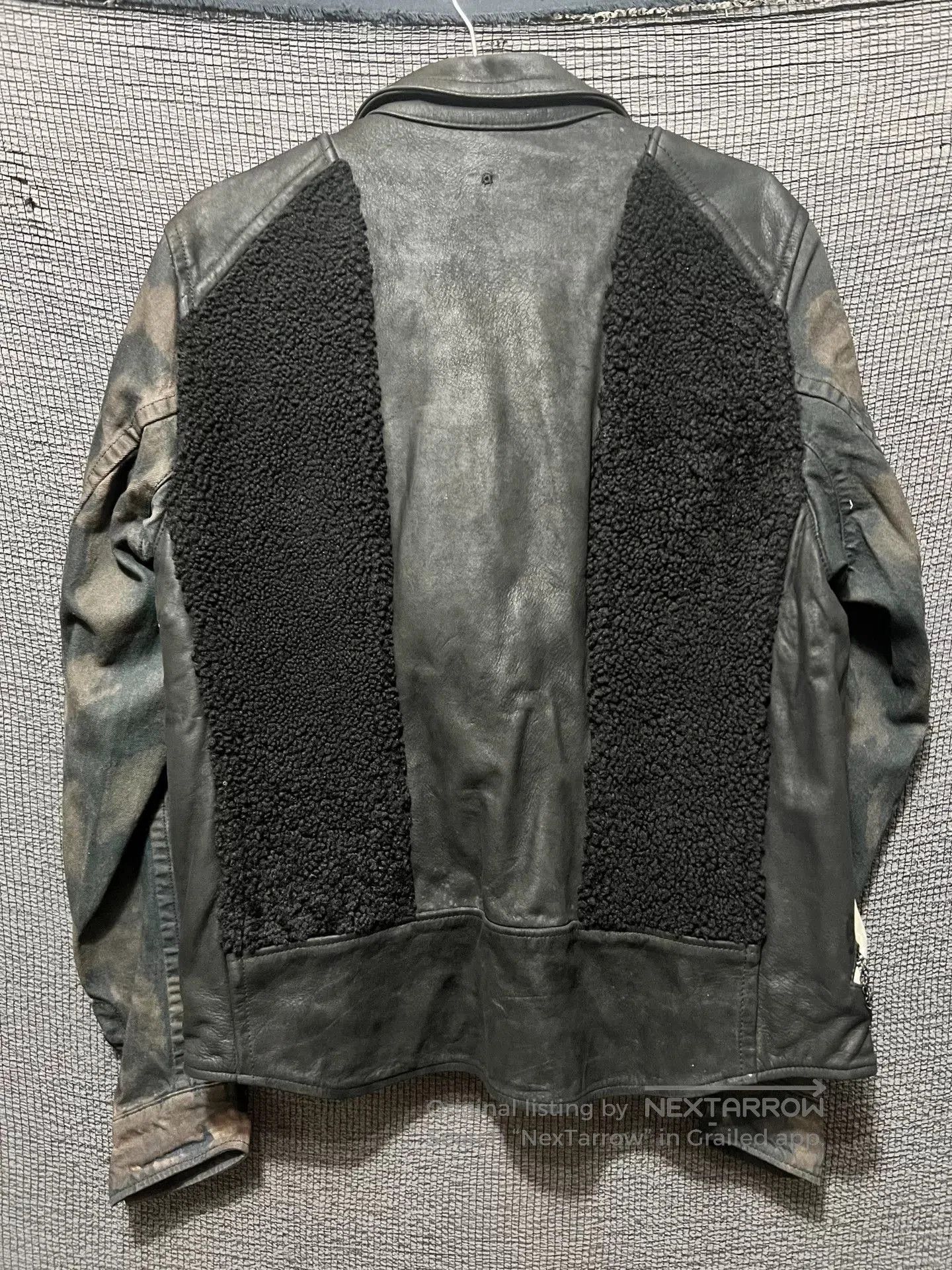 SIVA Siva Dark Fur Leather Jacket. Size US L / EU 52-54 / 3 - 3 Thumbnail