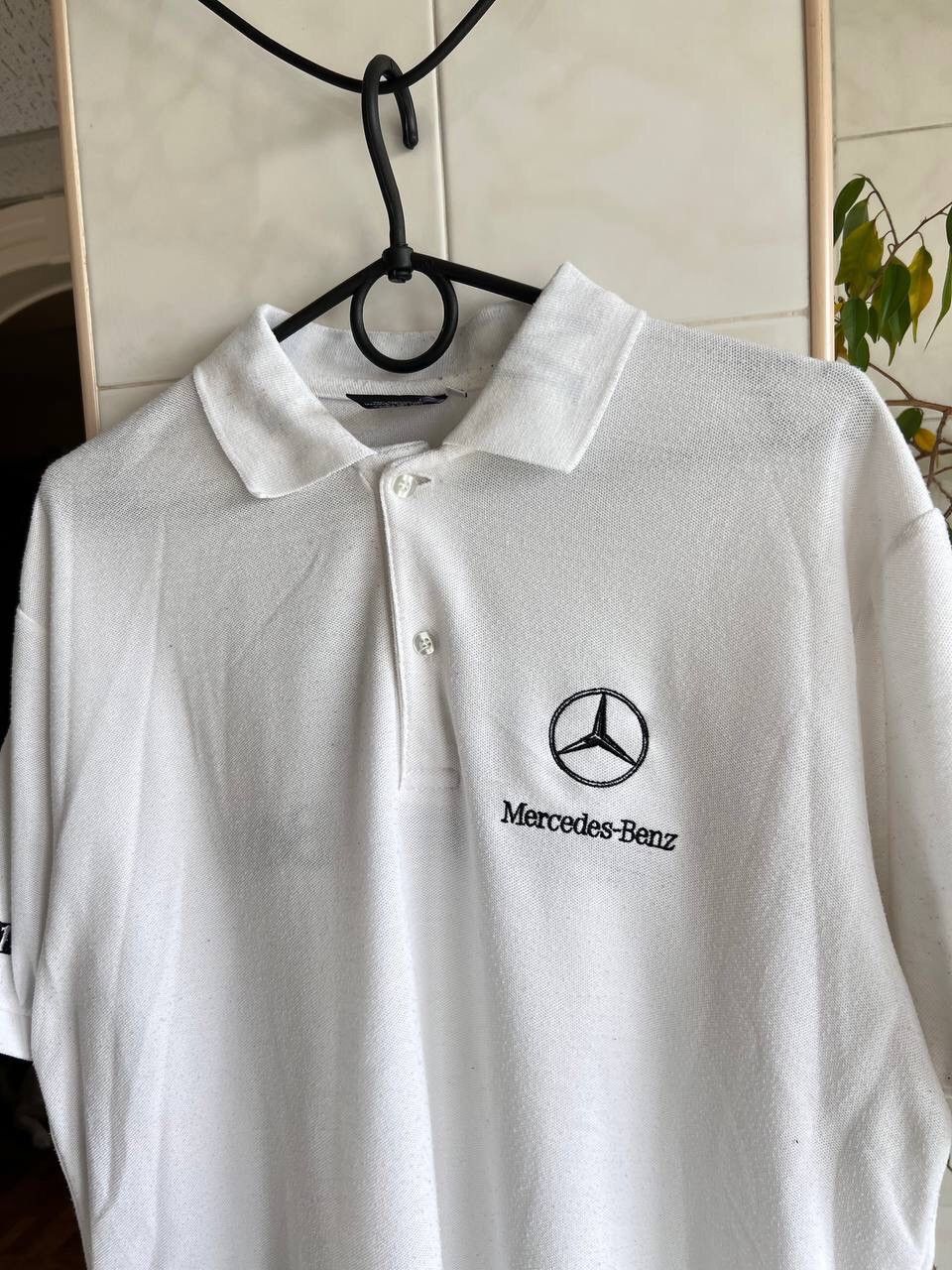 Mercedes-Benz × Vintage Mercedes Benz vintage polos tee 90s Size US XL / EU 56 / 4 - 4 Thumbnail