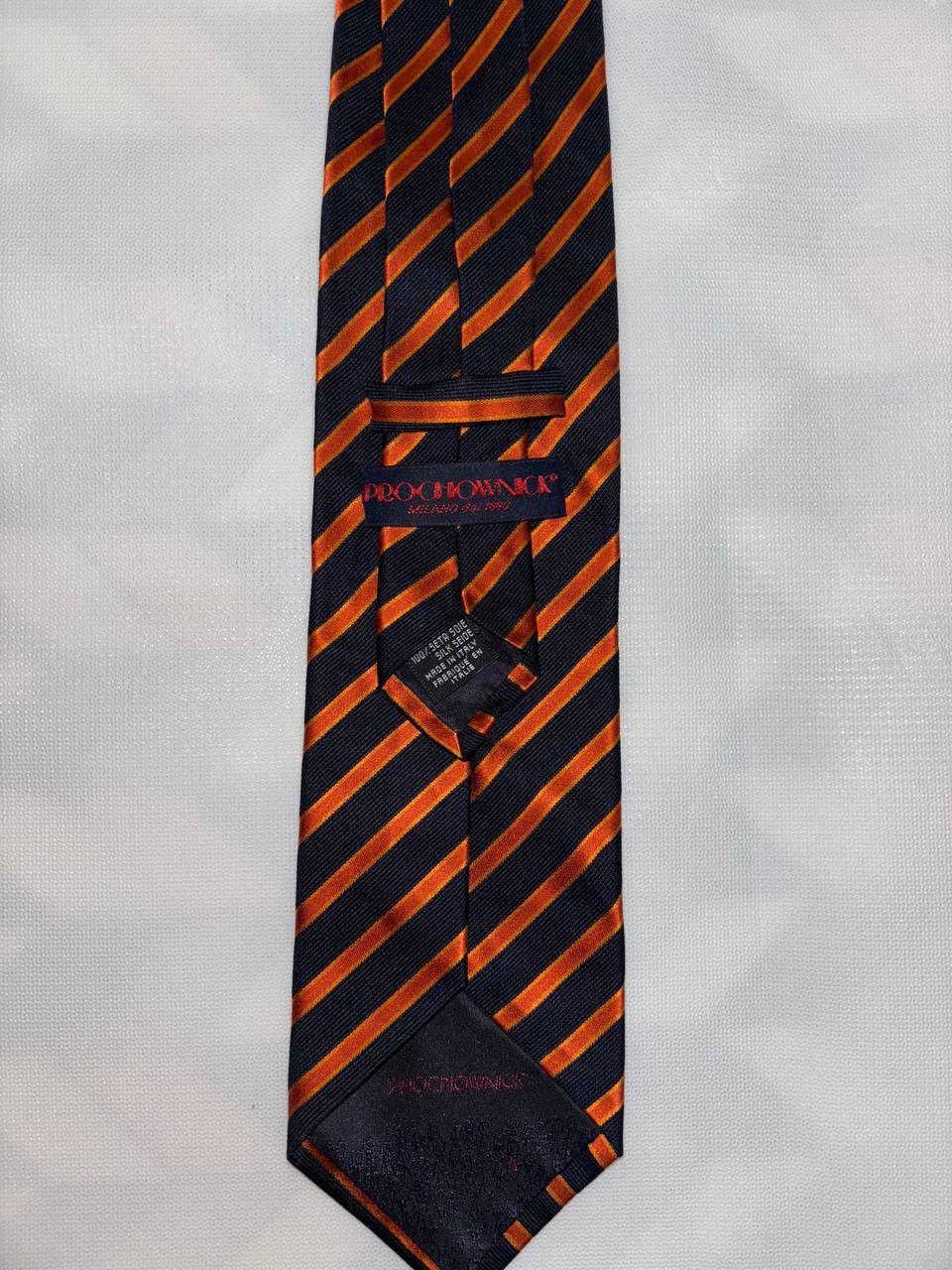 Vintage Prochownick MILANO dal 1880 tie 100% silk, made in Italy Size ONE SIZE - 7 Thumbnail