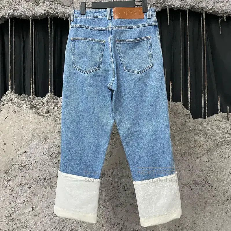 Loewe Loewe Blue Denim Pants for Women . Size 28" / US 6 / IT 42 - 2 Thumbnail