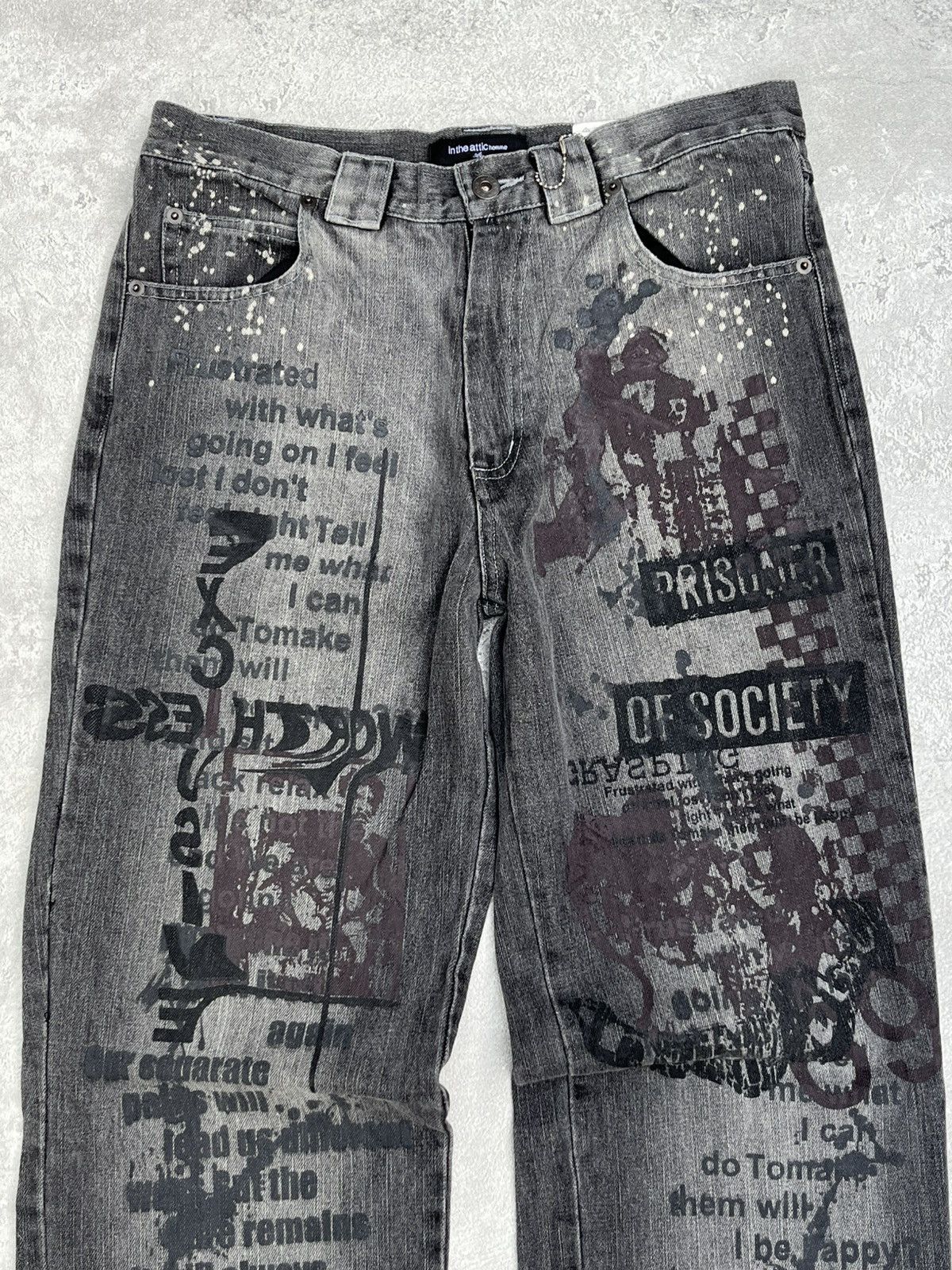 In The Attic RARE 🔥 In The Attic Poem 2000's Size US 32 / EU 48 - 3 Thumbnail