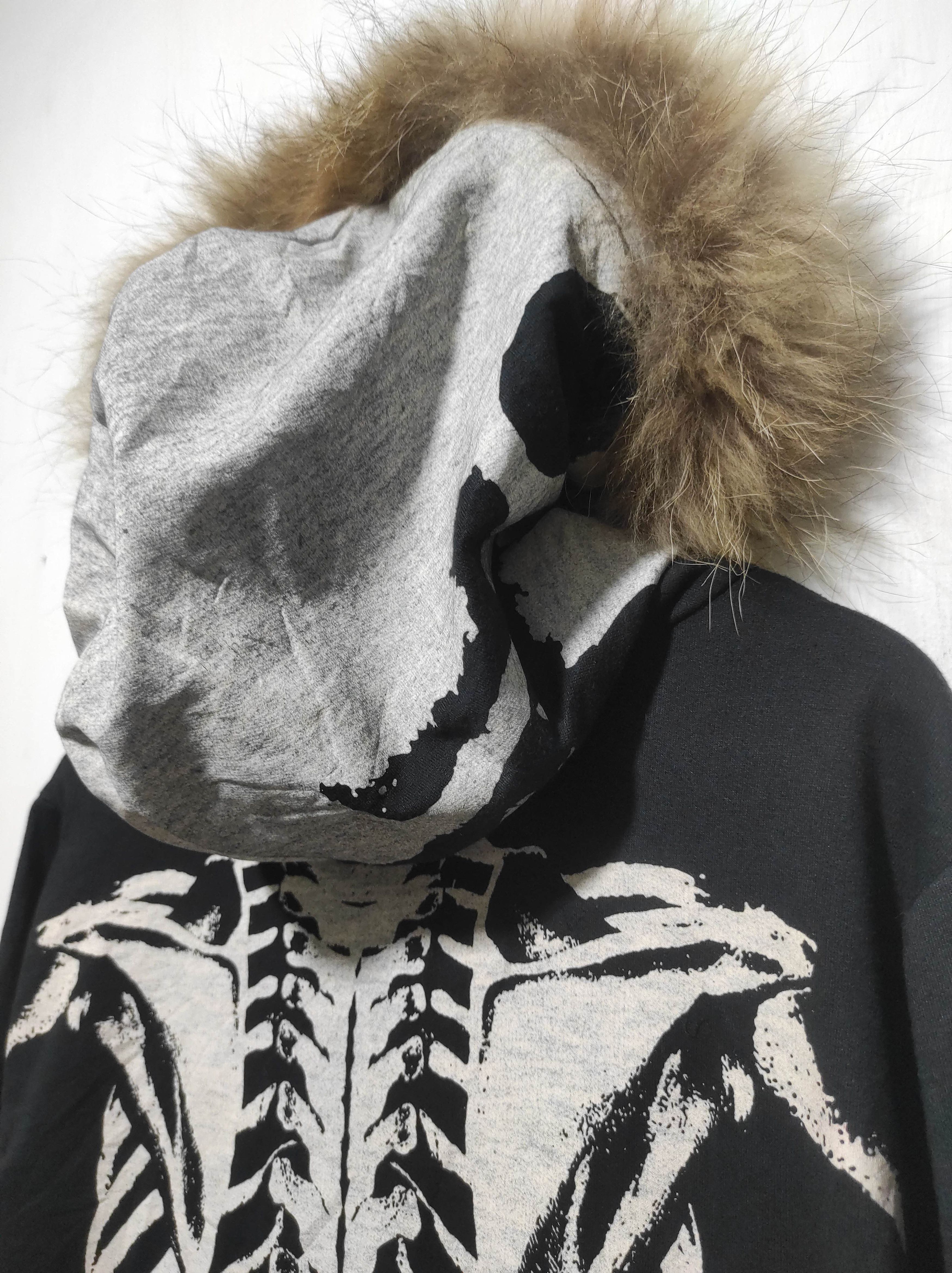 14th Addiction Skull Fur zip Hoodie if six was nine LGB style Size US M / EU 48-50 / 2 - 13 Thumbnail
