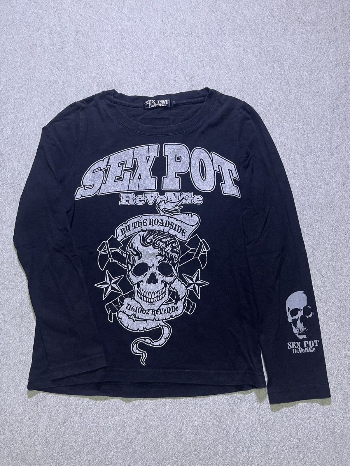 Japanese Brand Y2K SEX POST REVENGE long sleeve tshirt Size US M / EU 48-50 / 2 - 1 Thumbnail