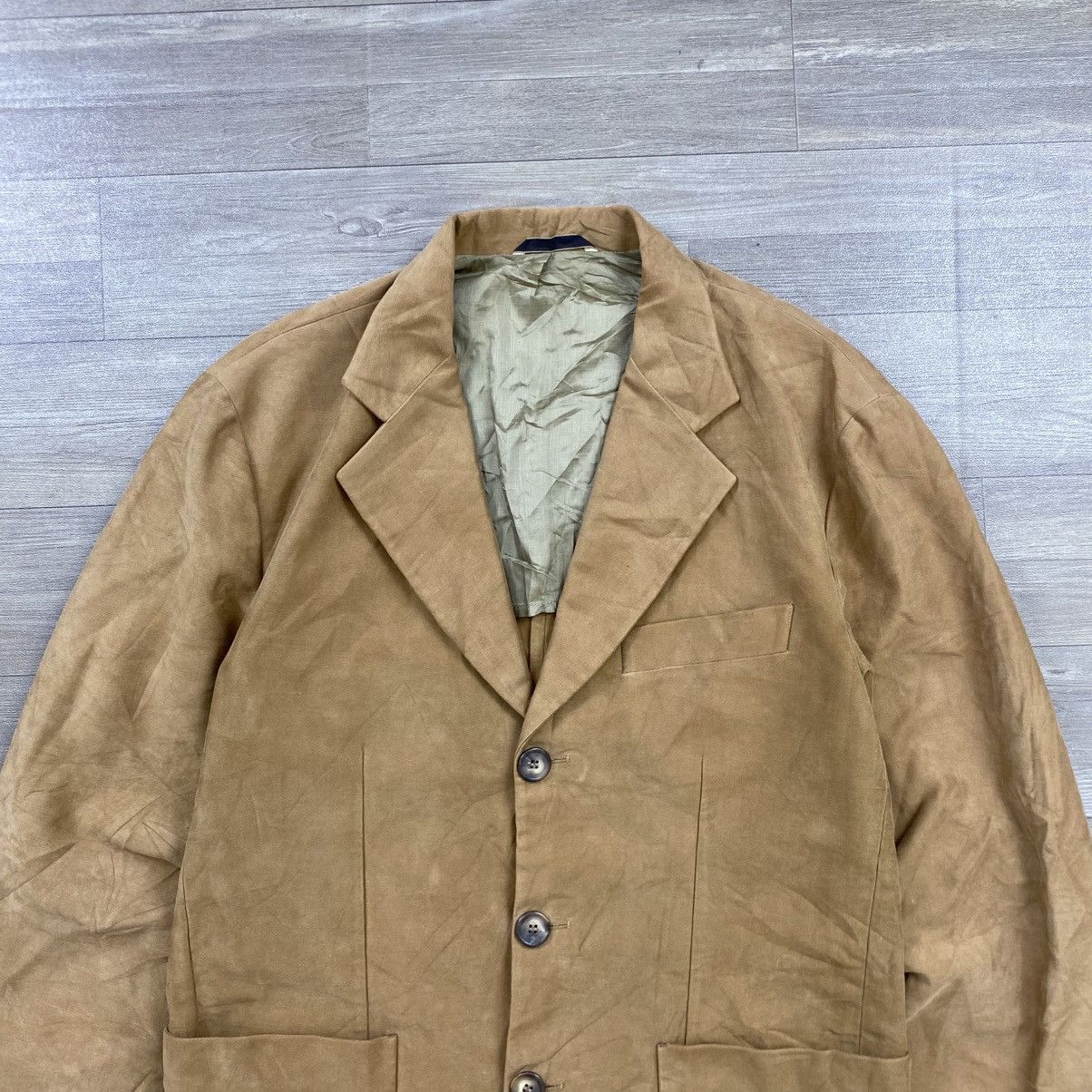 Japanese Brand Vintage Mitsumine Double Breasted Jacket Size US M / EU 48-50 / 2 - 2 Thumbnail