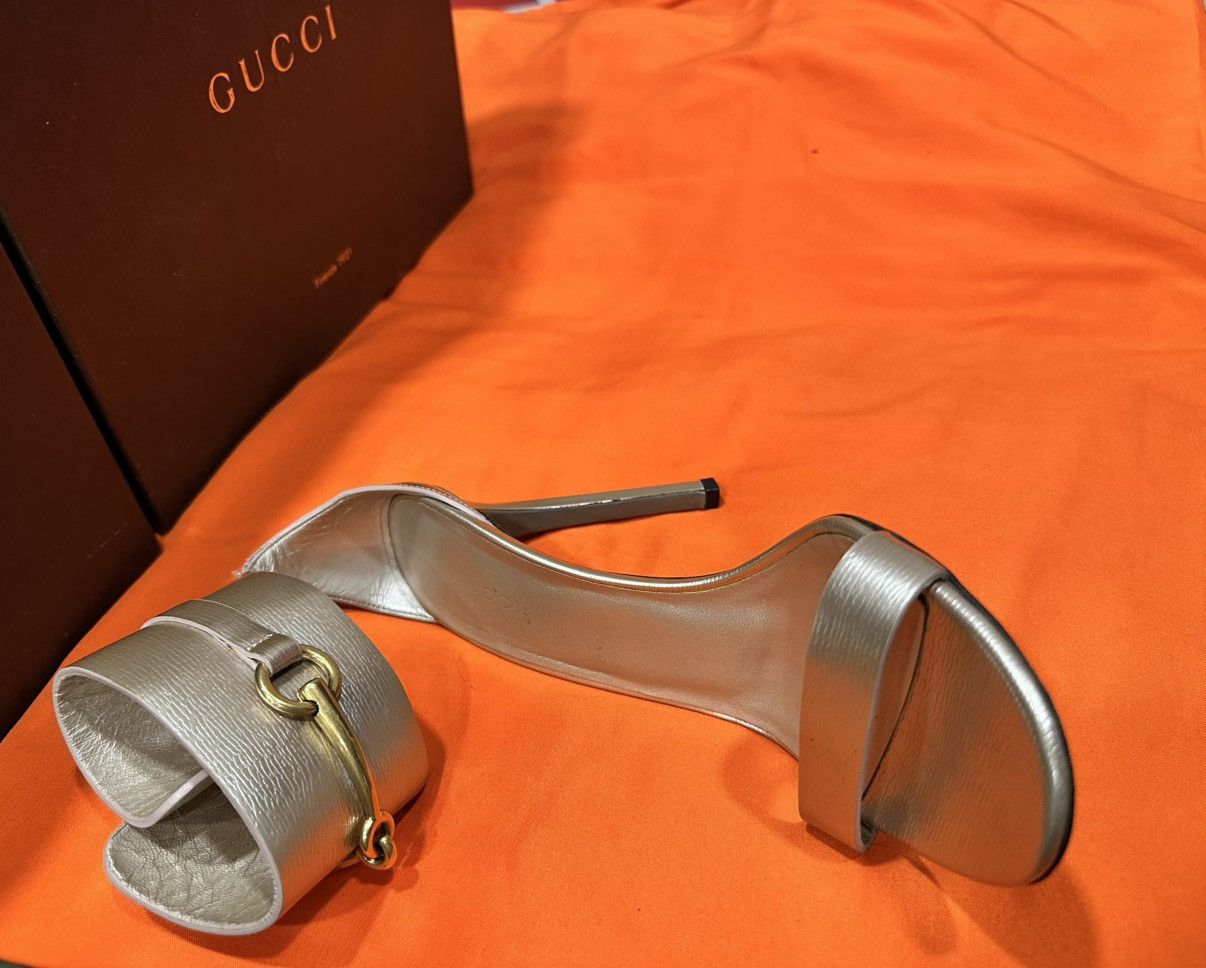 Gucci Gucci Women’s Metallic Gold Sandals Size 8.5 US Euro 38.5 Size US 8.5 / IT 38.5 - 12 Thumbnail