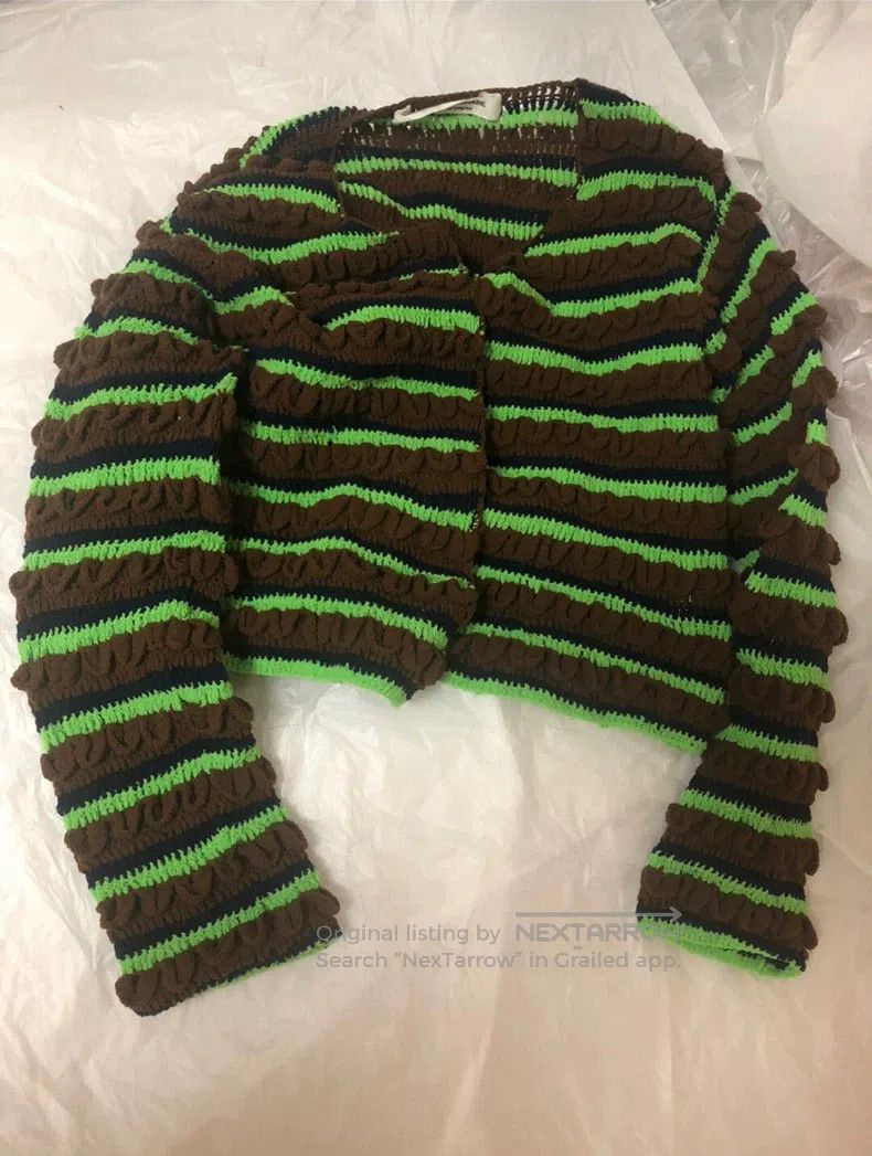 Junya Watanabe Junya Watanabe Knitted Cardigan Size S / US 4 / IT 40 - 1 Thumbnail