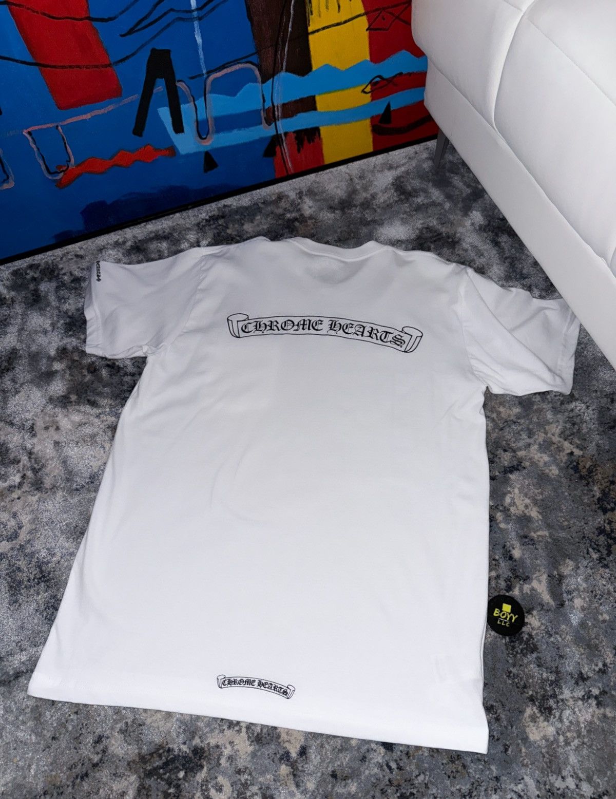 Chrome Hearts Chrome hearts logo t shirt Size US L / EU 52-54 / 3 - 1 Thumbnail