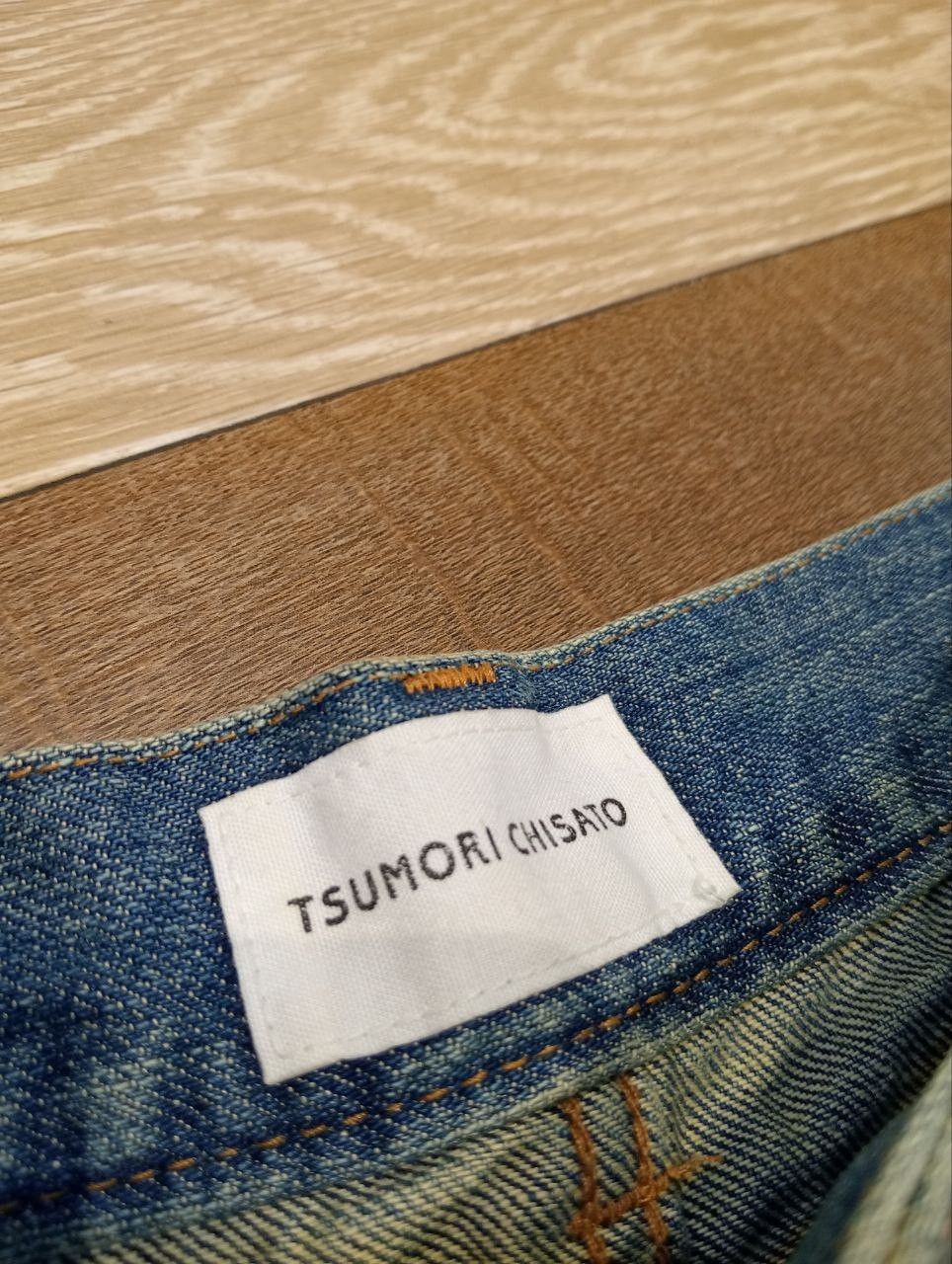 Tsumori Chisato VINTAGE TSUMORI CHISATO ISSEY MIYAKE DENIM MINI SKIRT Size 29" - 7 Thumbnail