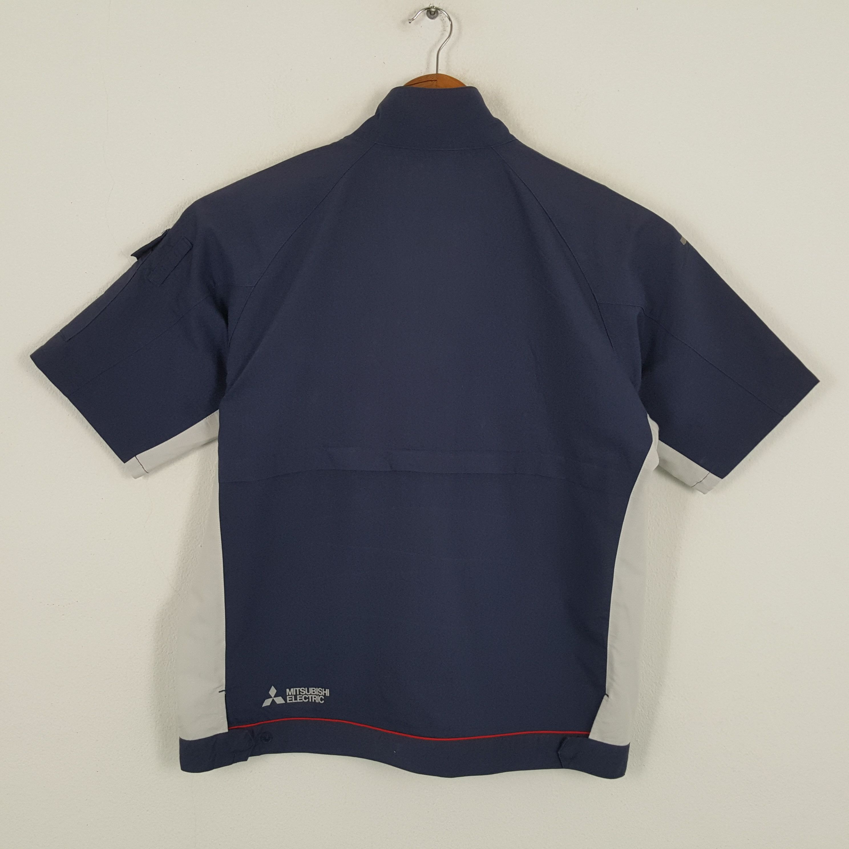Vintage Vintage MITSUBISHI ELECTRIC Japanese Racing Jacket Size US L / EU 52-54 / 3 - 3 Thumbnail