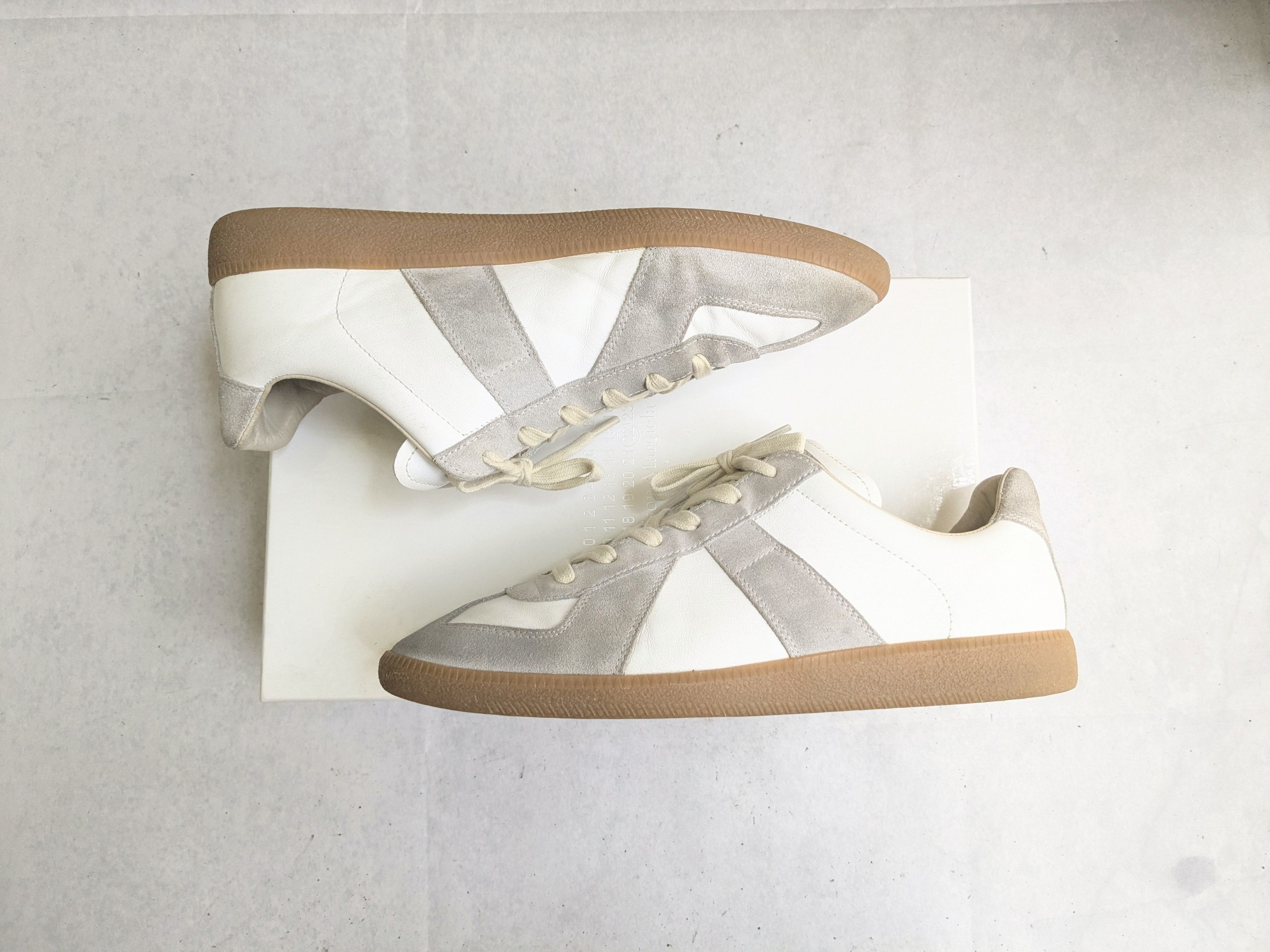 Maison Margiela Maison Margelia GAT Replica White Gray 10.5 43.5 Size US 10.5 / EU 43-44 - 4 Thumbnail
