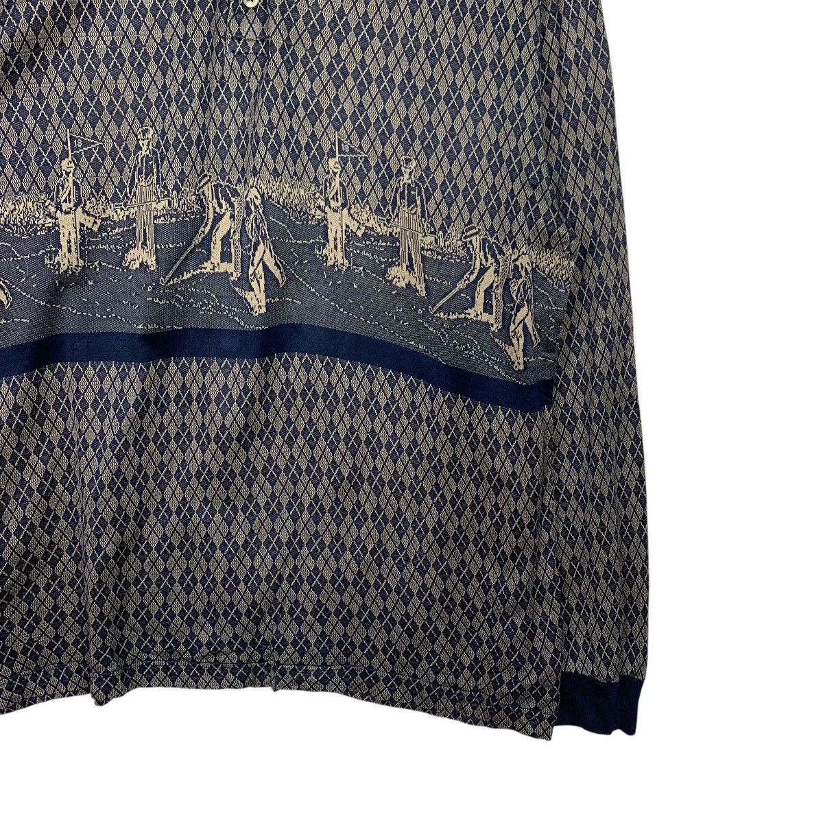 Vintage RITRATTO GOLF Overprint Long Sleeve Polos #1562-C70 Size US L / EU 52-54 / 3 - 4 Thumbnail