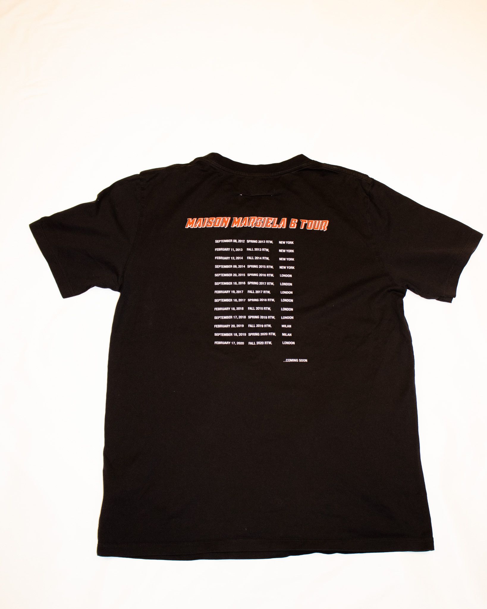 Maison Margiela Maison Margiela MM6 Tour T-Shirt Size US M / EU 48-50 / 2 - 5 Thumbnail