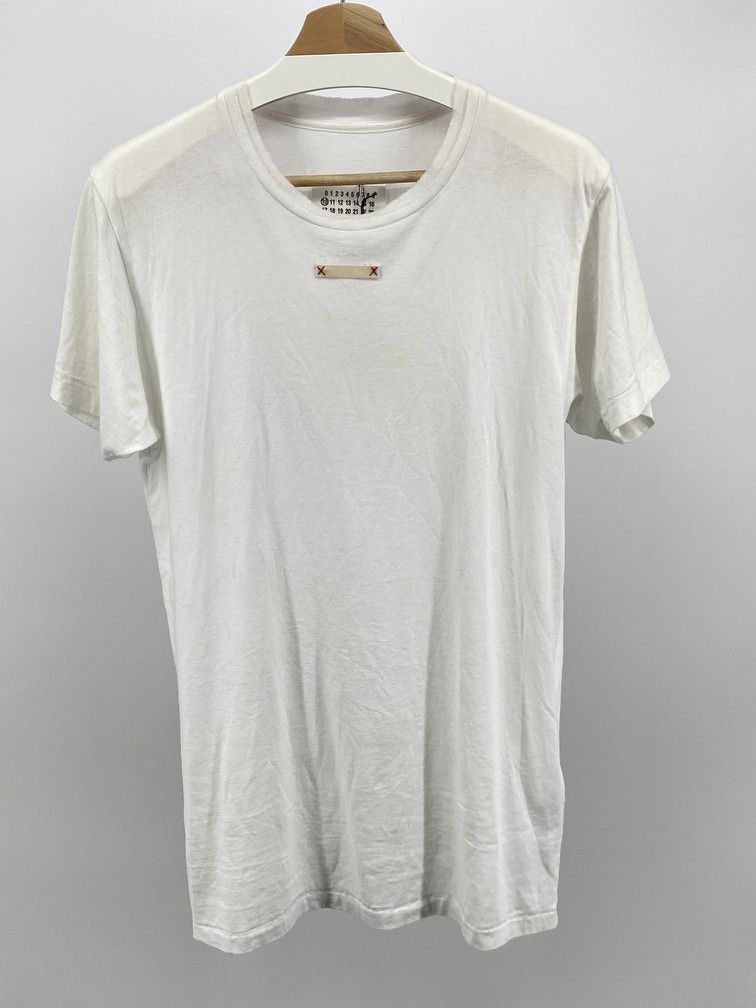 SS22 Tag Front White Tee