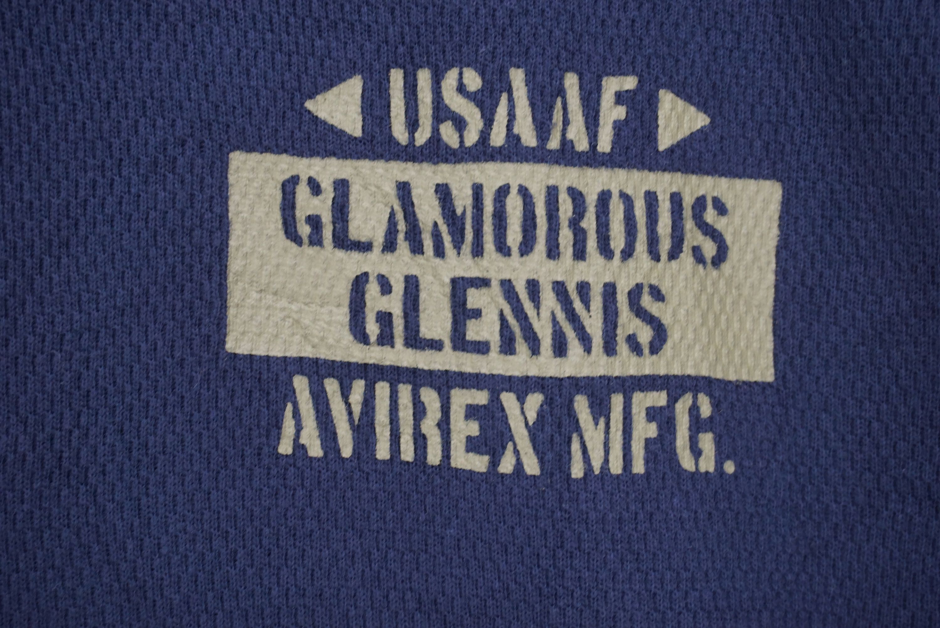 Avirex Avirex Tee Mfg USAAF Glamorous Glennis Mach Buster Shirt Size US L / EU 52-54 / 3 - 5 Thumbnail